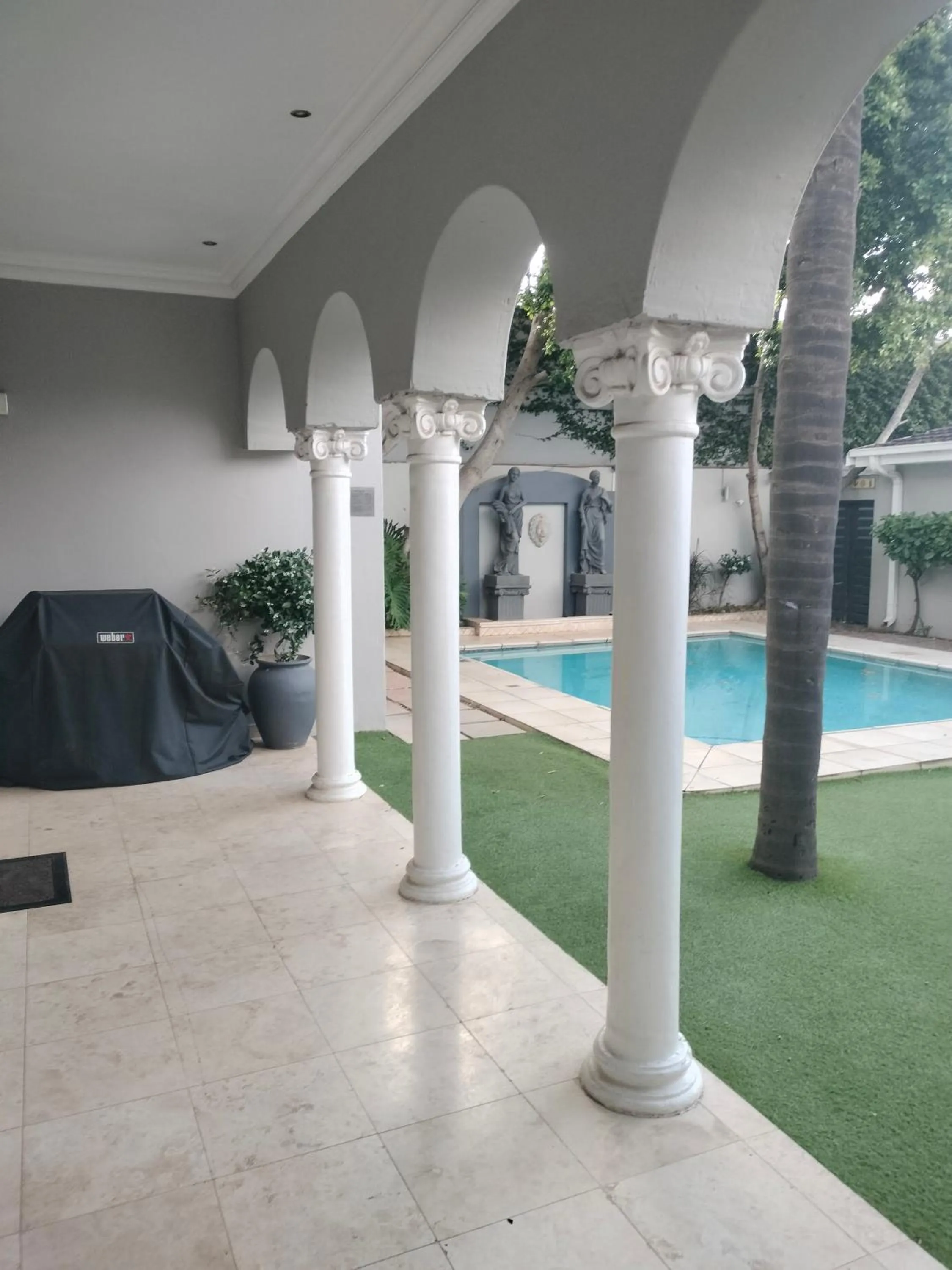 Swimming pool in 131 on Herbert Baker Boutique Hotel