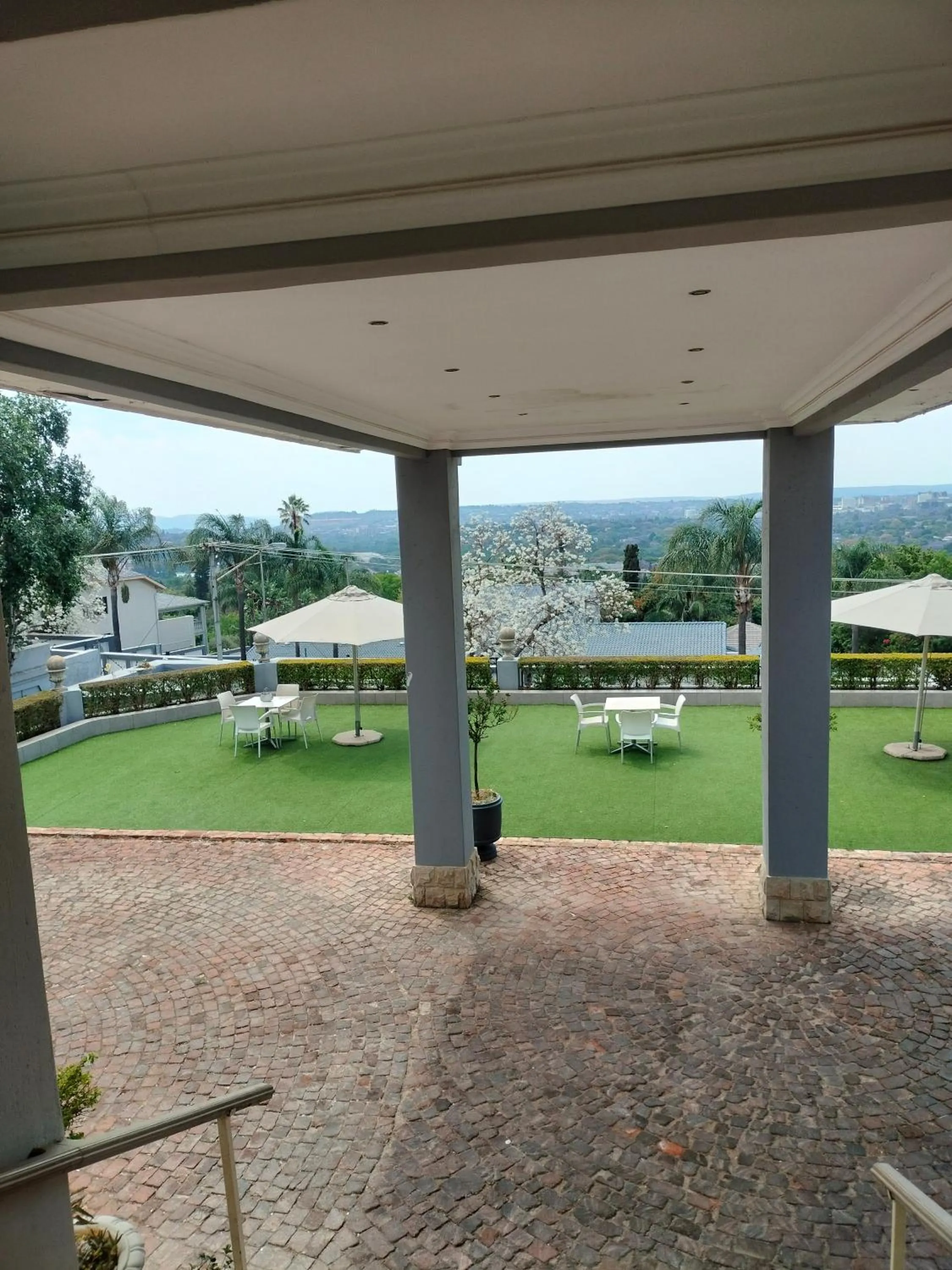 Patio in 131 on Herbert Baker Boutique Hotel