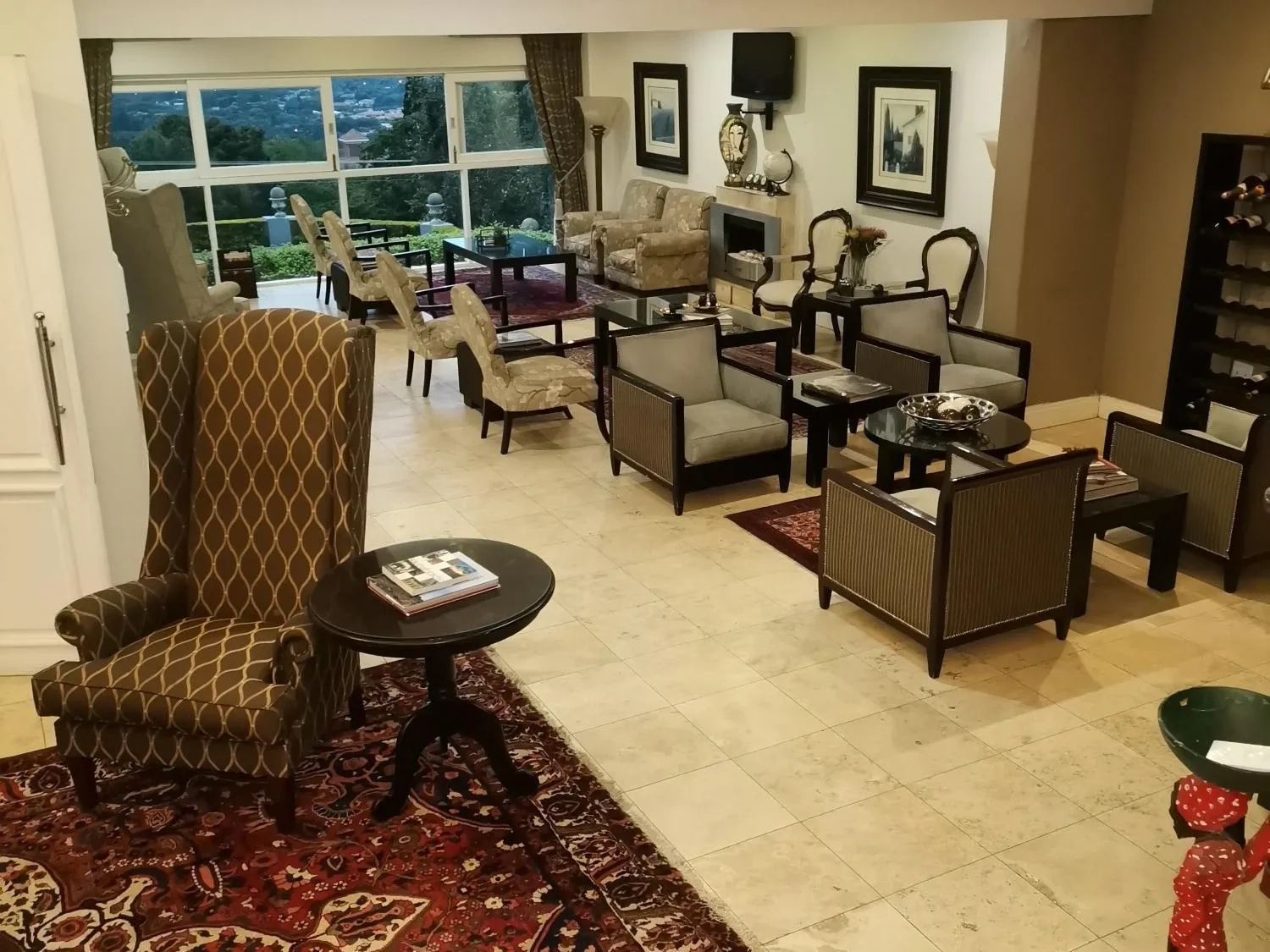 Living room in 131 on Herbert Baker Boutique Hotel