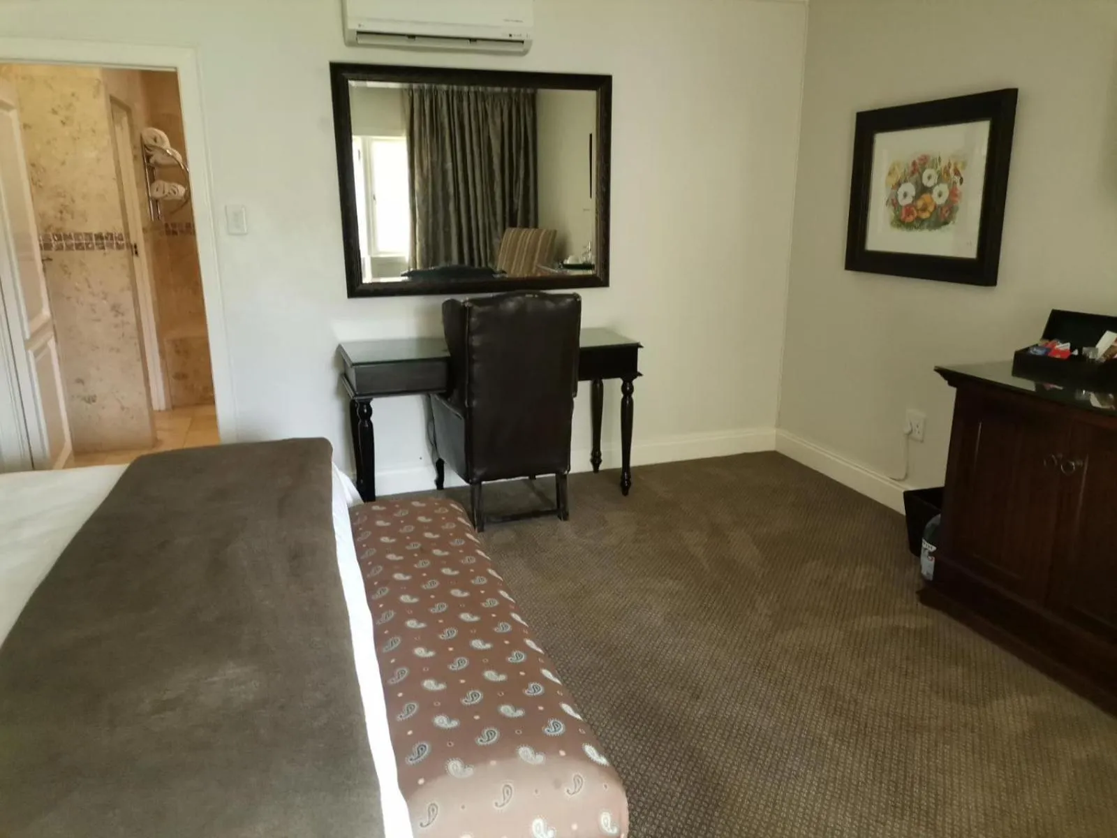 Decorative detail in 131 on Herbert Baker Boutique Hotel