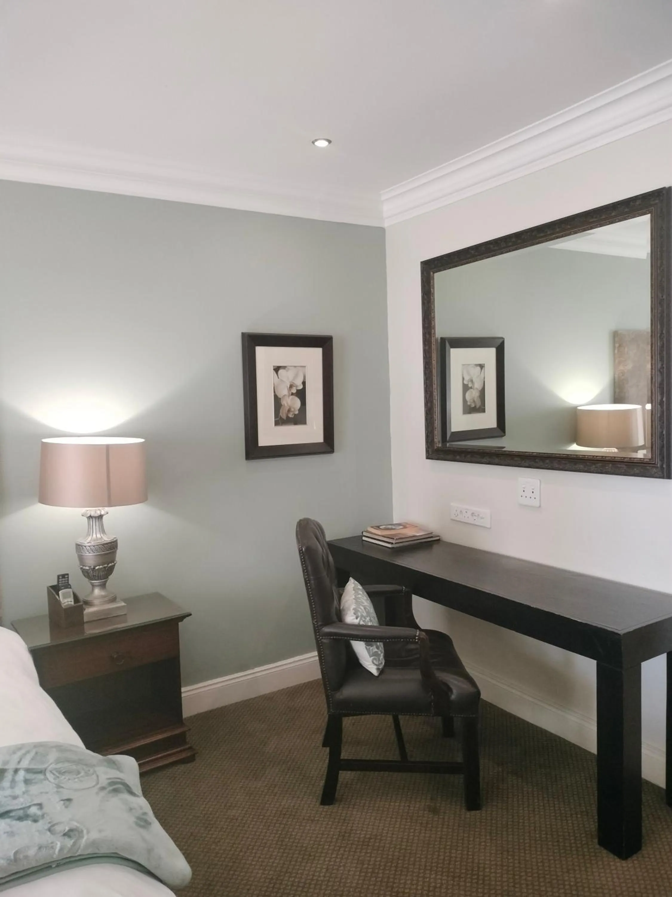 Seating area in 131 on Herbert Baker Boutique Hotel