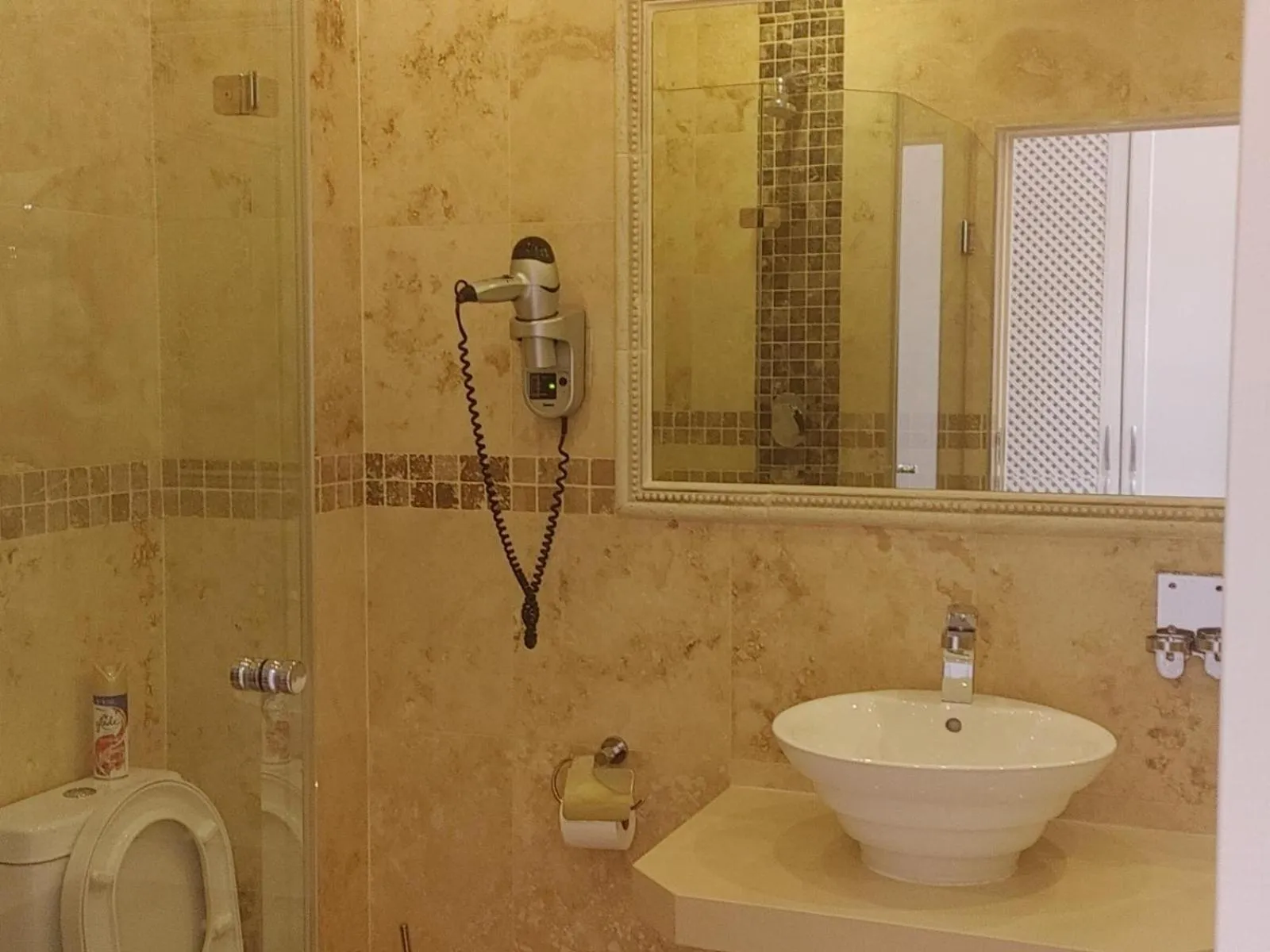 Shower in 131 on Herbert Baker Boutique Hotel