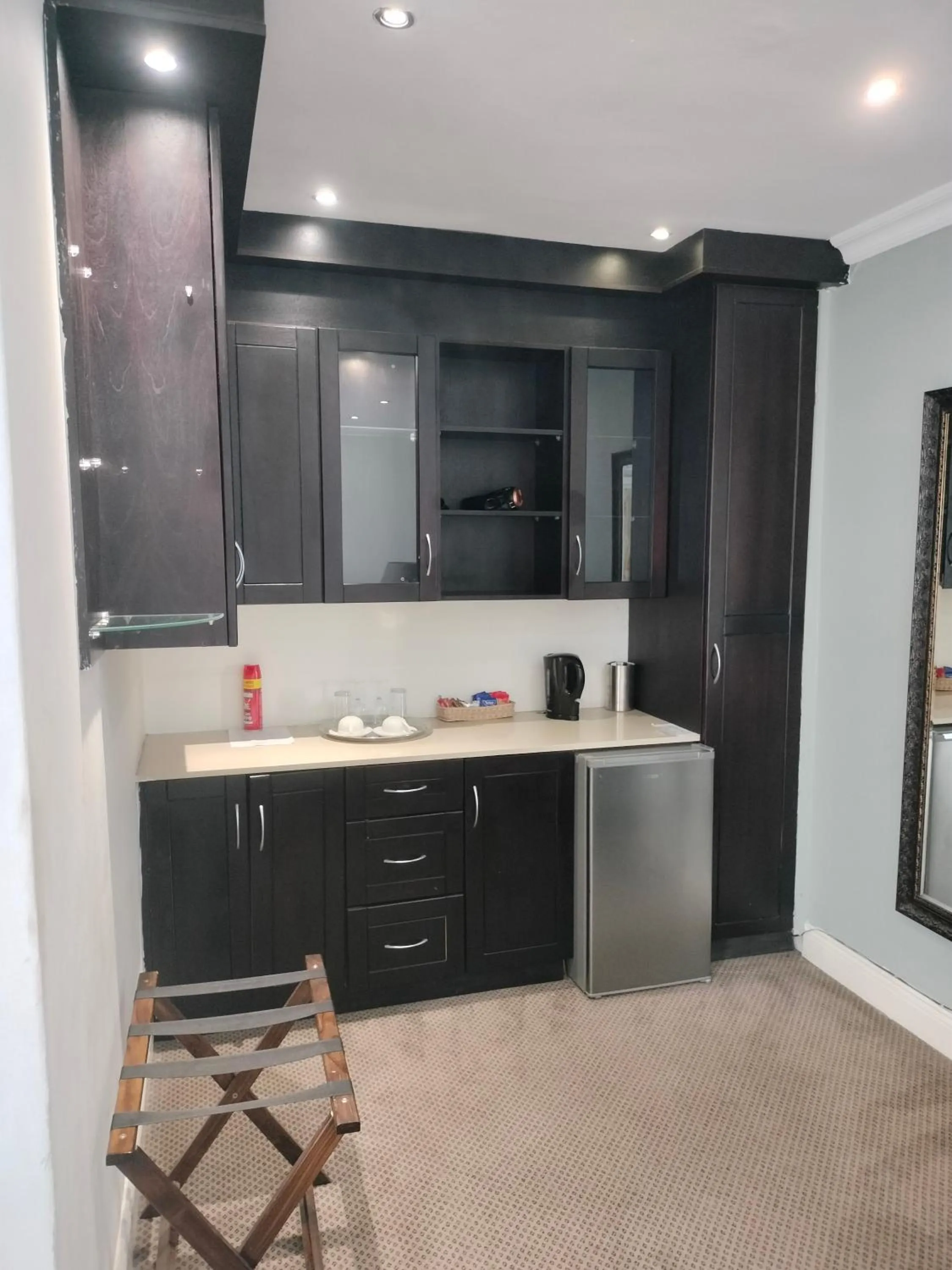 Kitchen or kitchenette in 131 on Herbert Baker Boutique Hotel