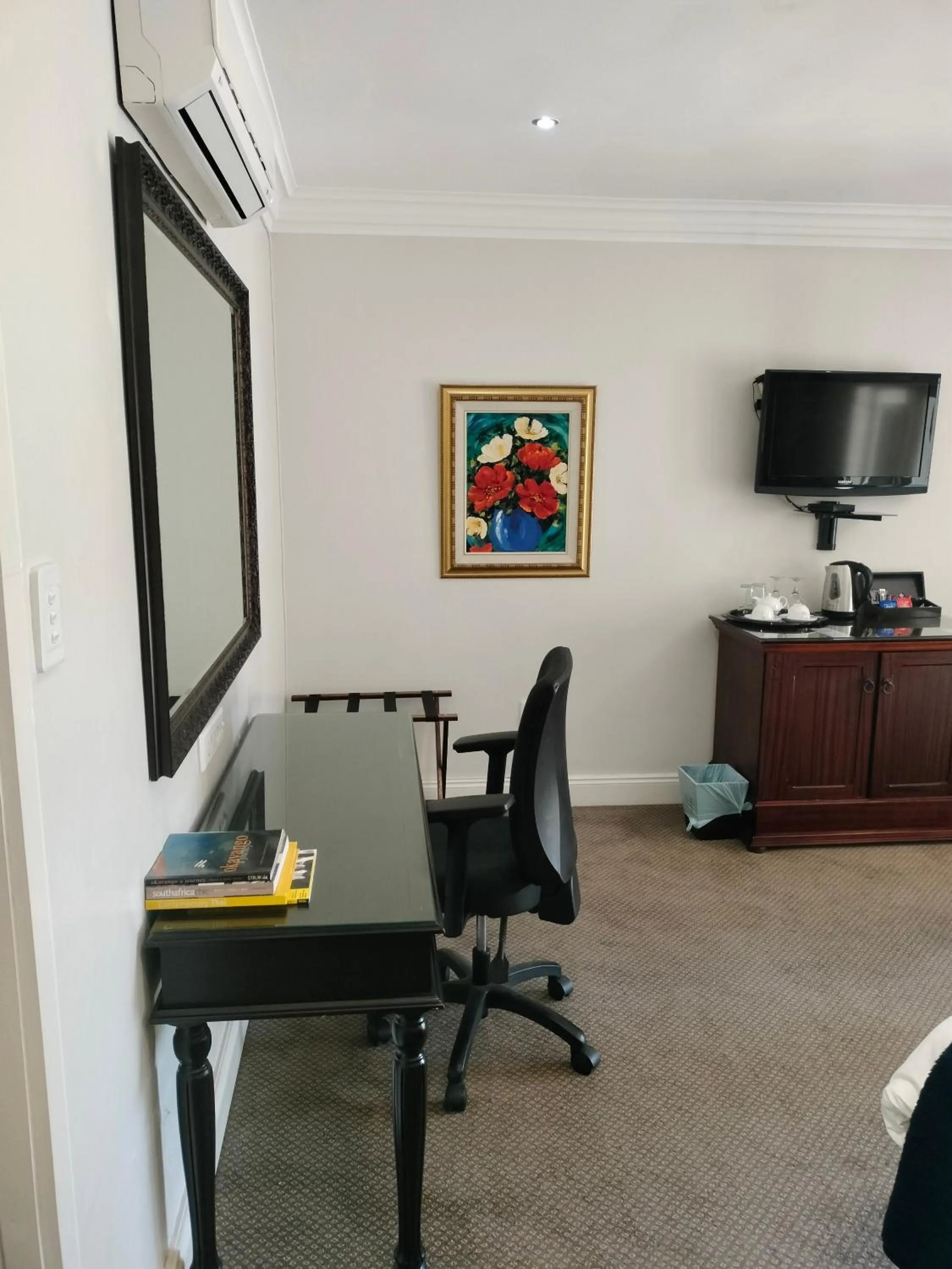 Seating area in 131 on Herbert Baker Boutique Hotel