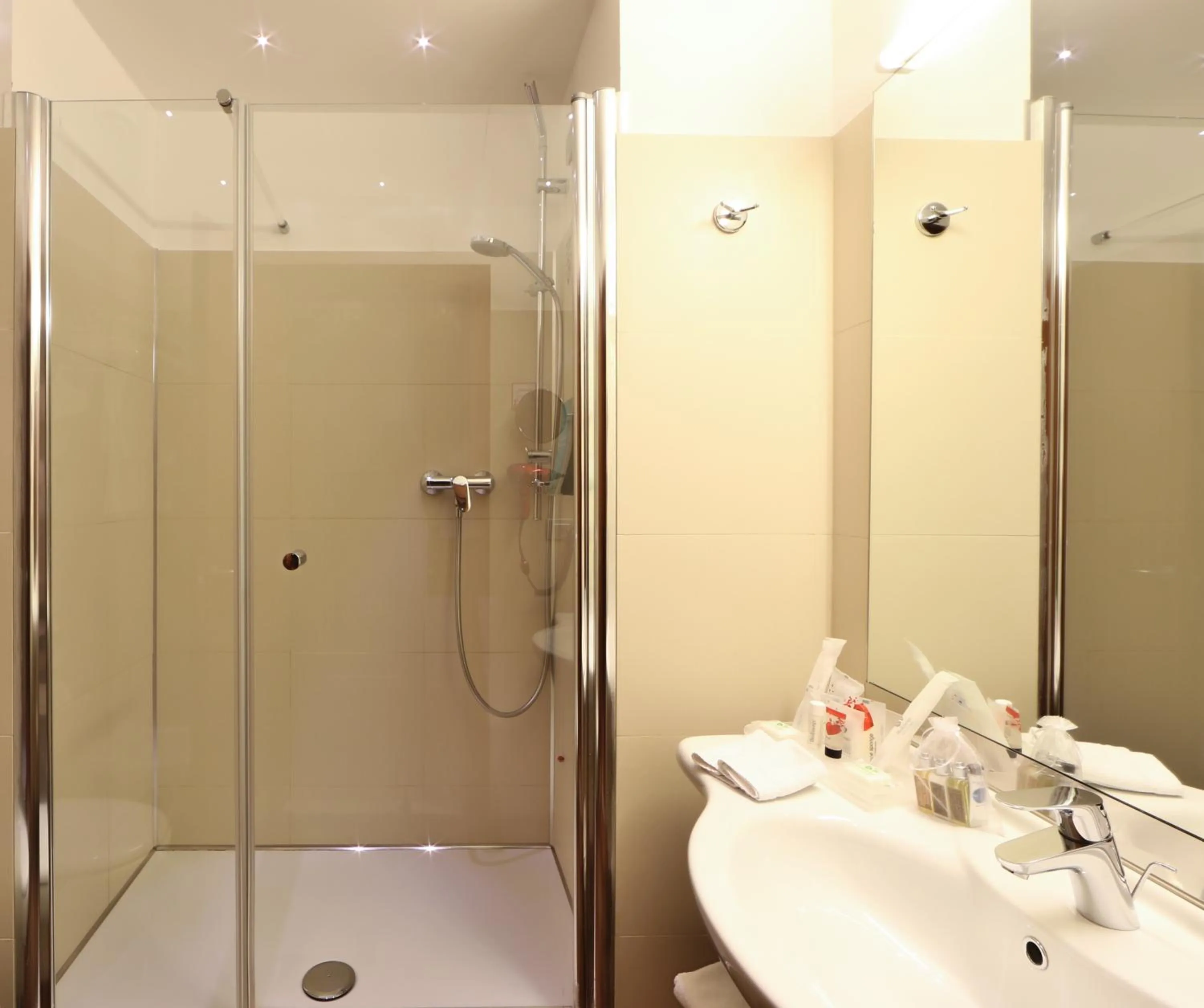 Shower in Best Western Plus City Hotel