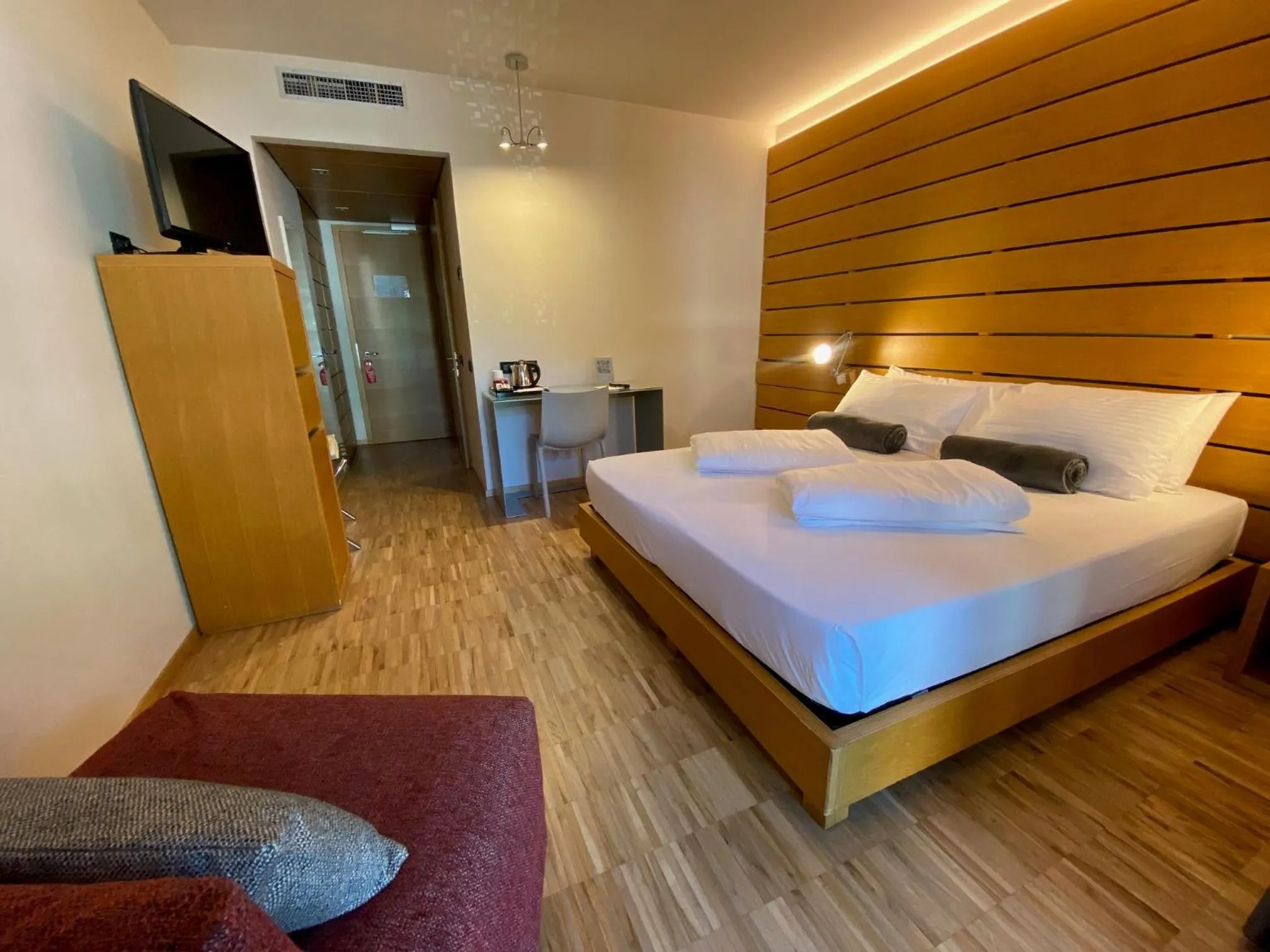 View (from property/room), Bed in Lake Front Hotel Mirage