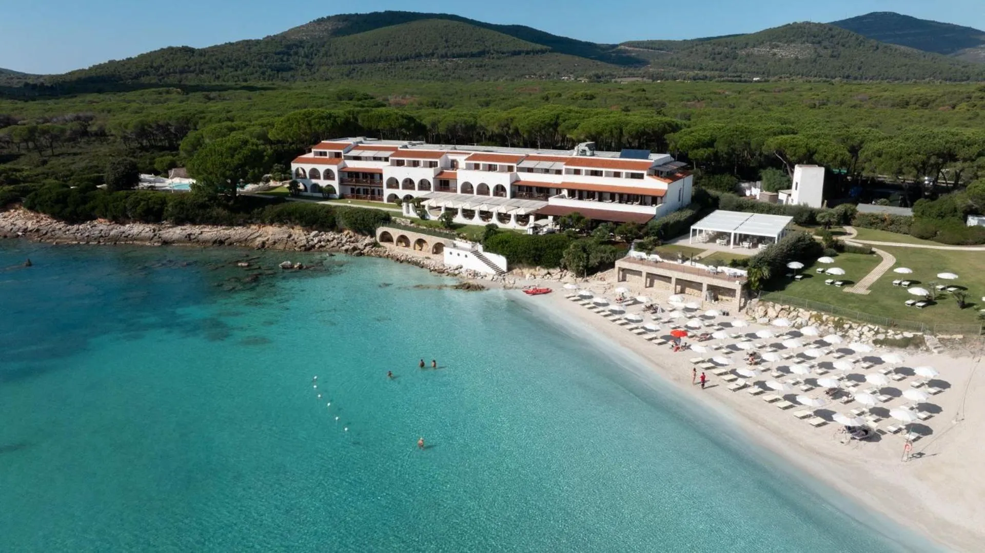 Bird's eye view in Hotel Punta Negra