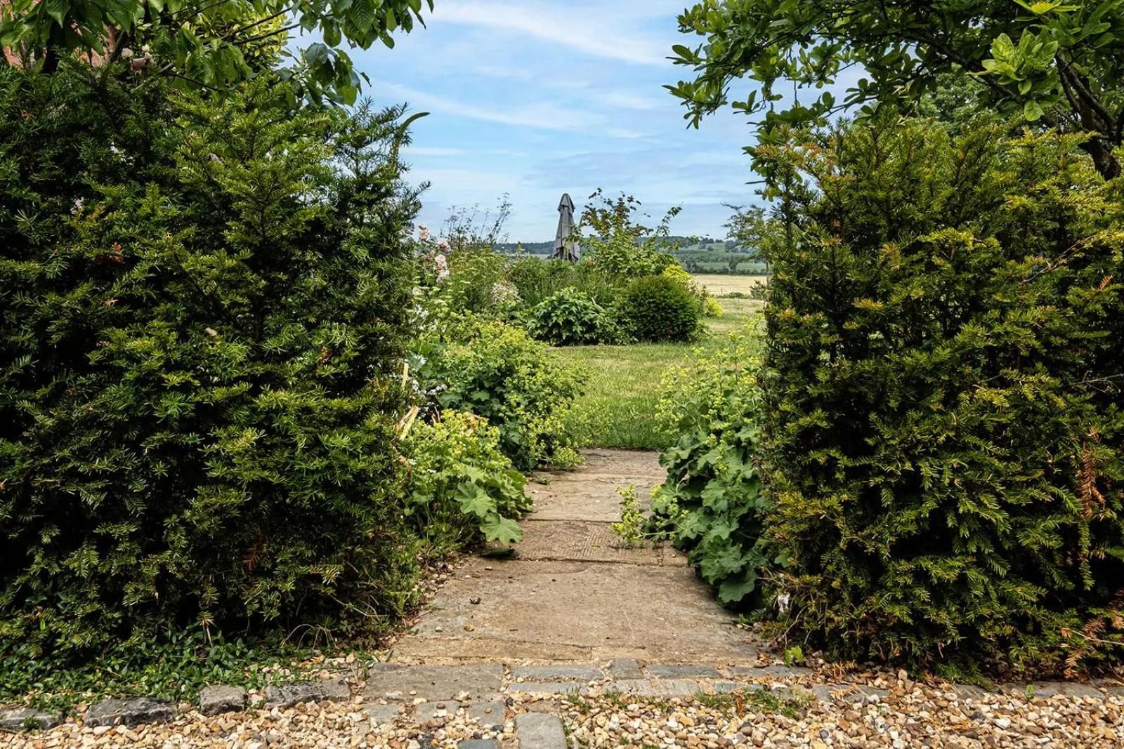 Natural landscape in Deerpark Barn