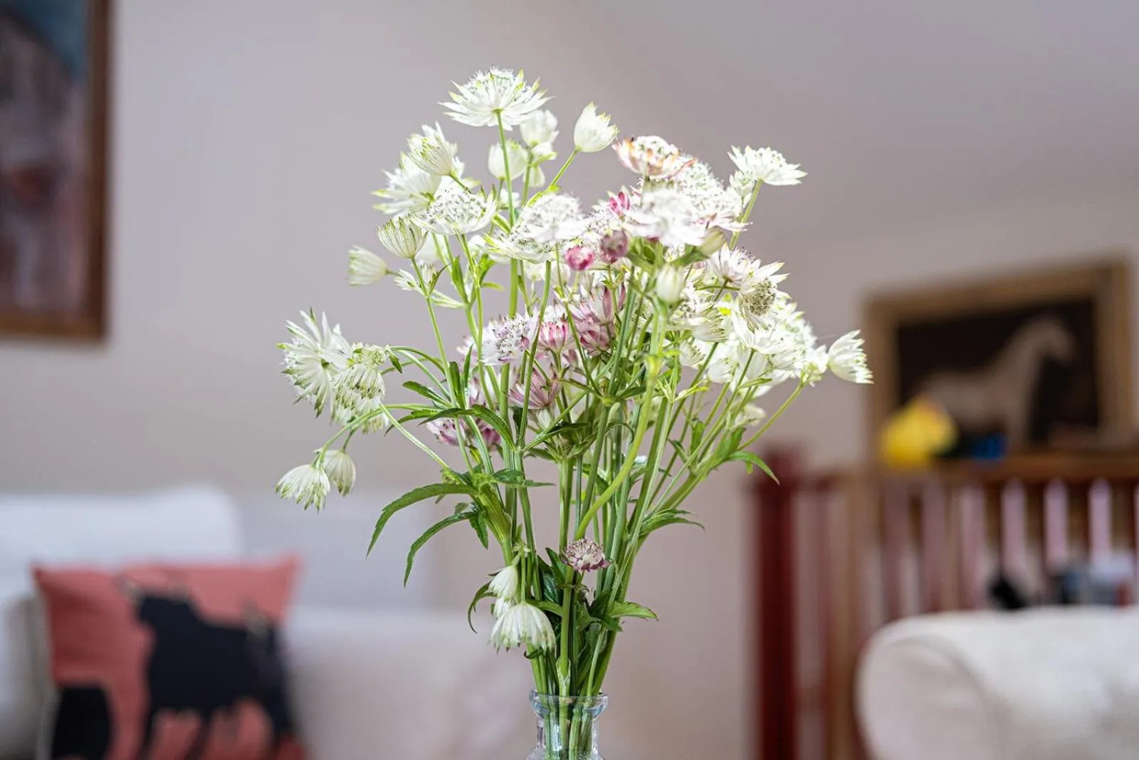 Decorative detail, Bed in Deerpark Barn