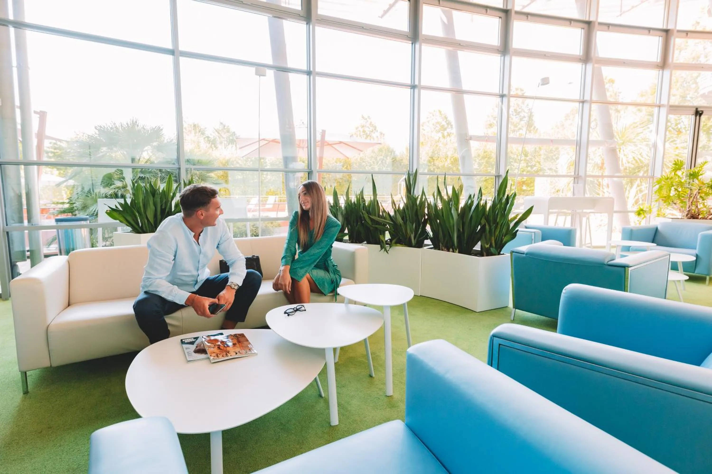 Lobby or reception in Novotel Venezia Mestre Castellana
