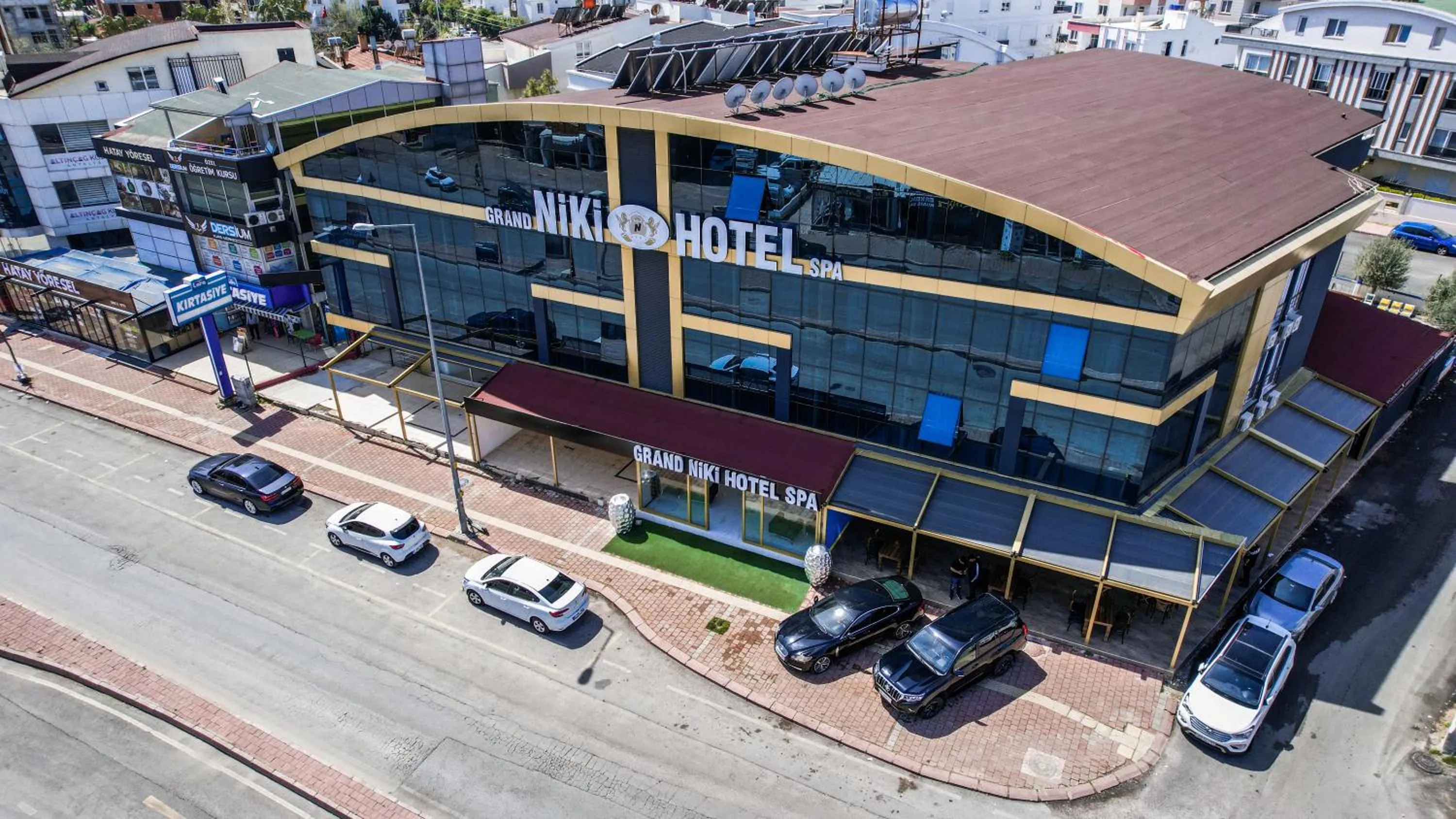 Bird's eye view in Grand Niki Hotel & Spa