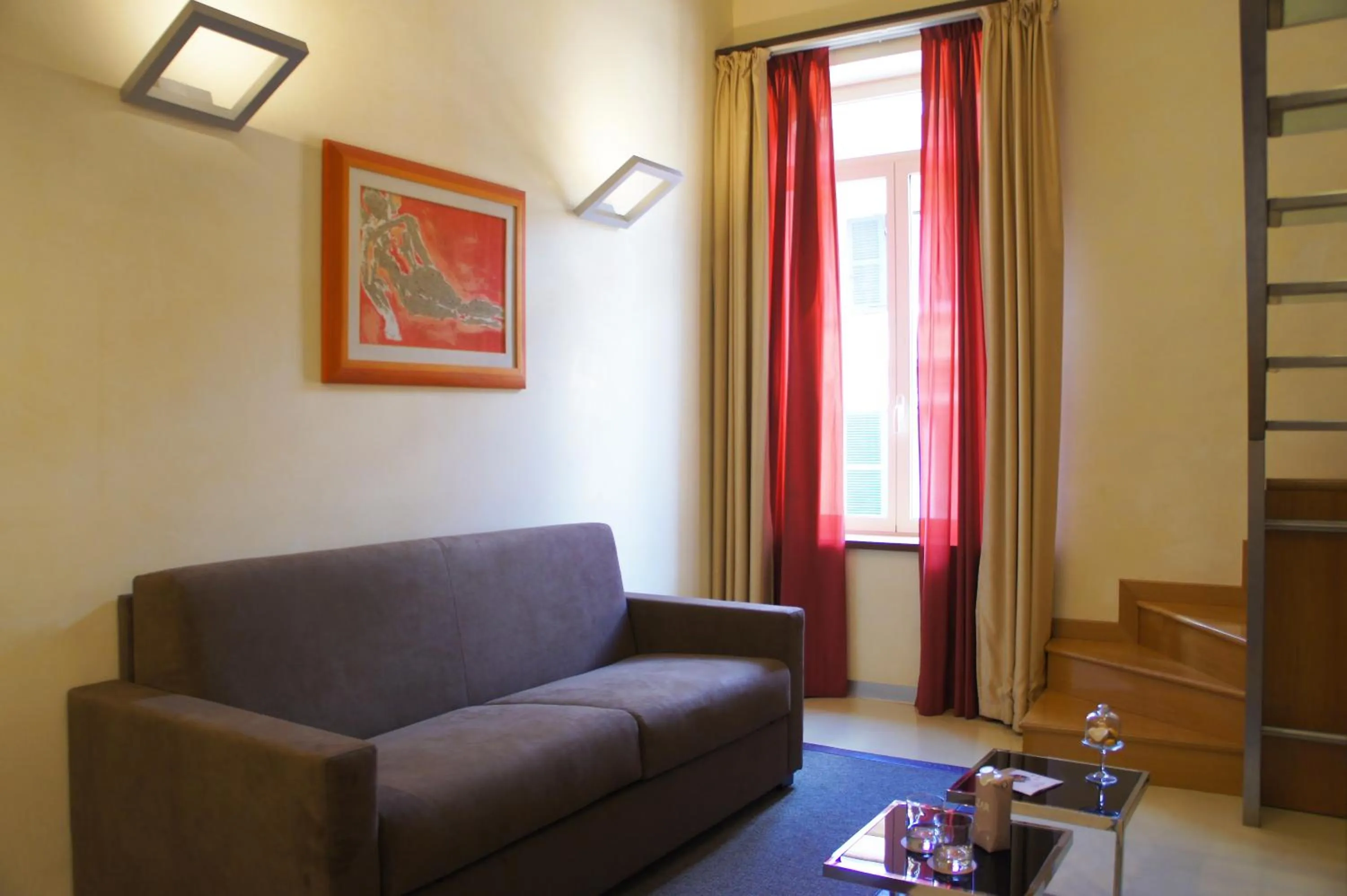 Living room in La Griffe Hotel Roma