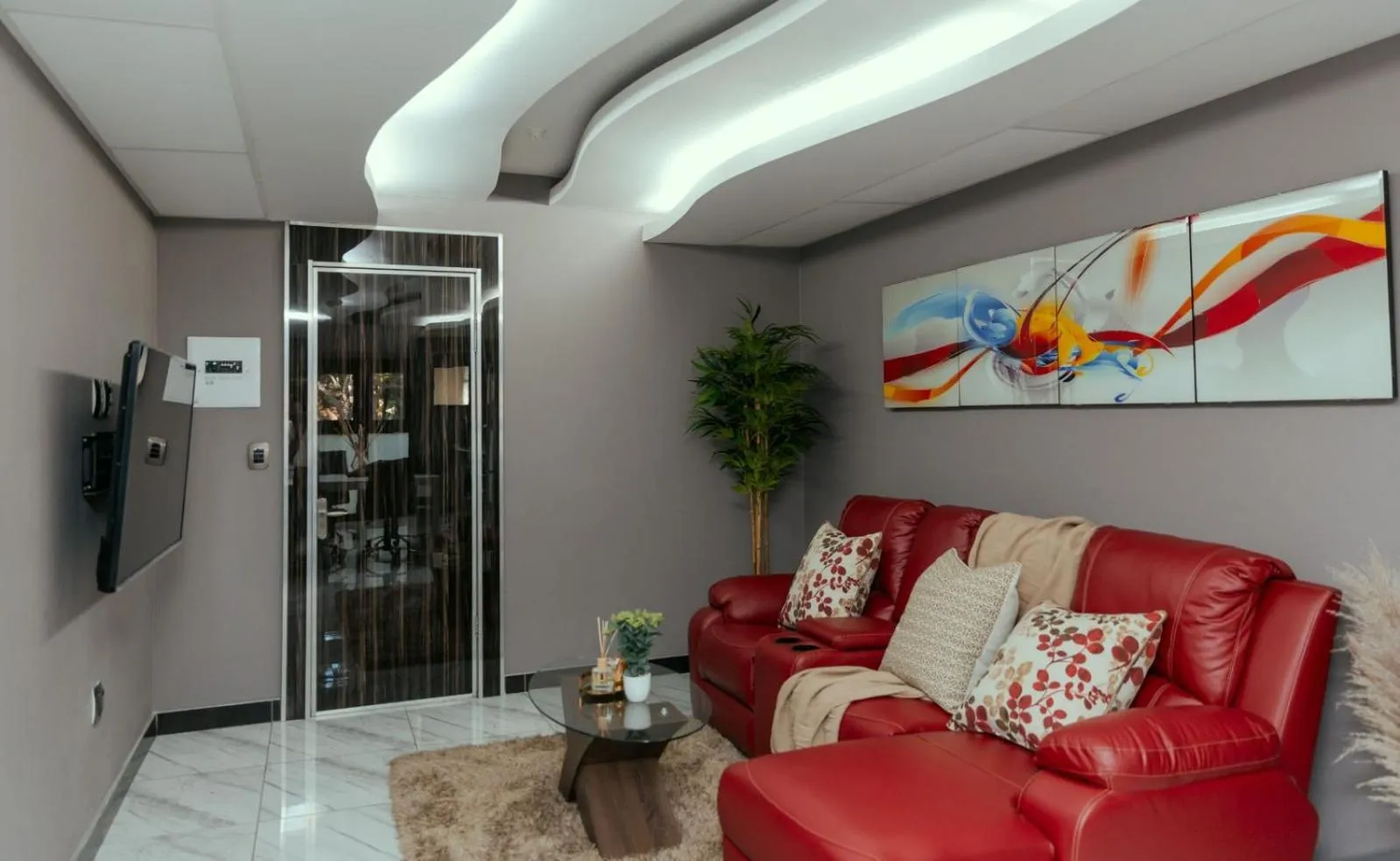 Living room in Monte La Vue Hotel