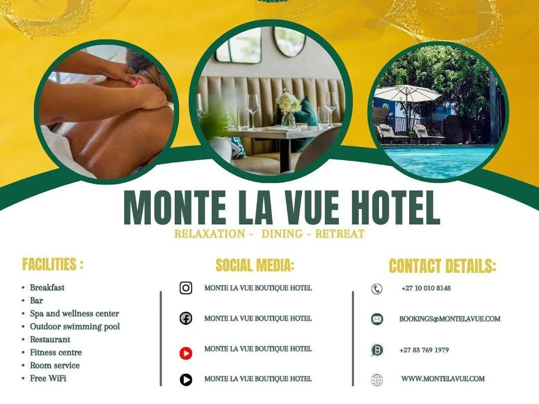 Spa and wellness centre/facilities in Monte La Vue Hotel