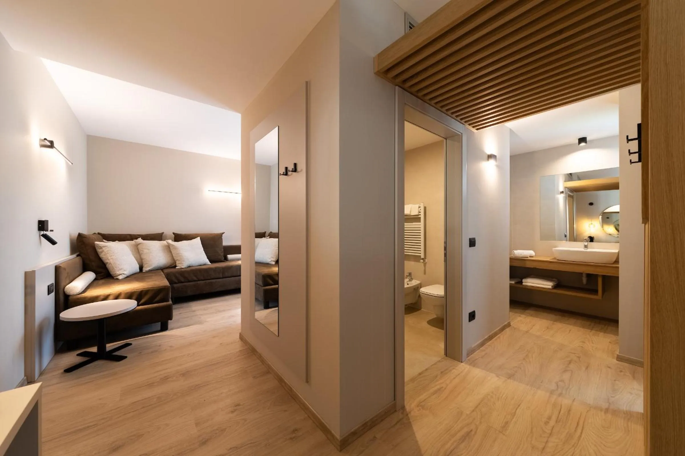 Living room, Bed in Brione Green Resort