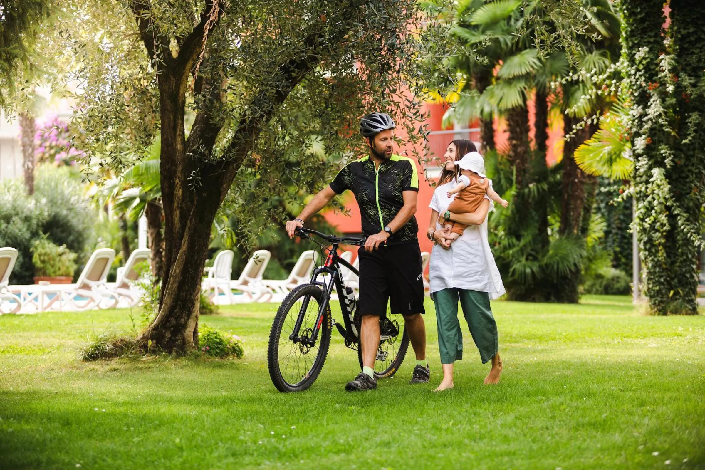 Garden in Brione Green Resort