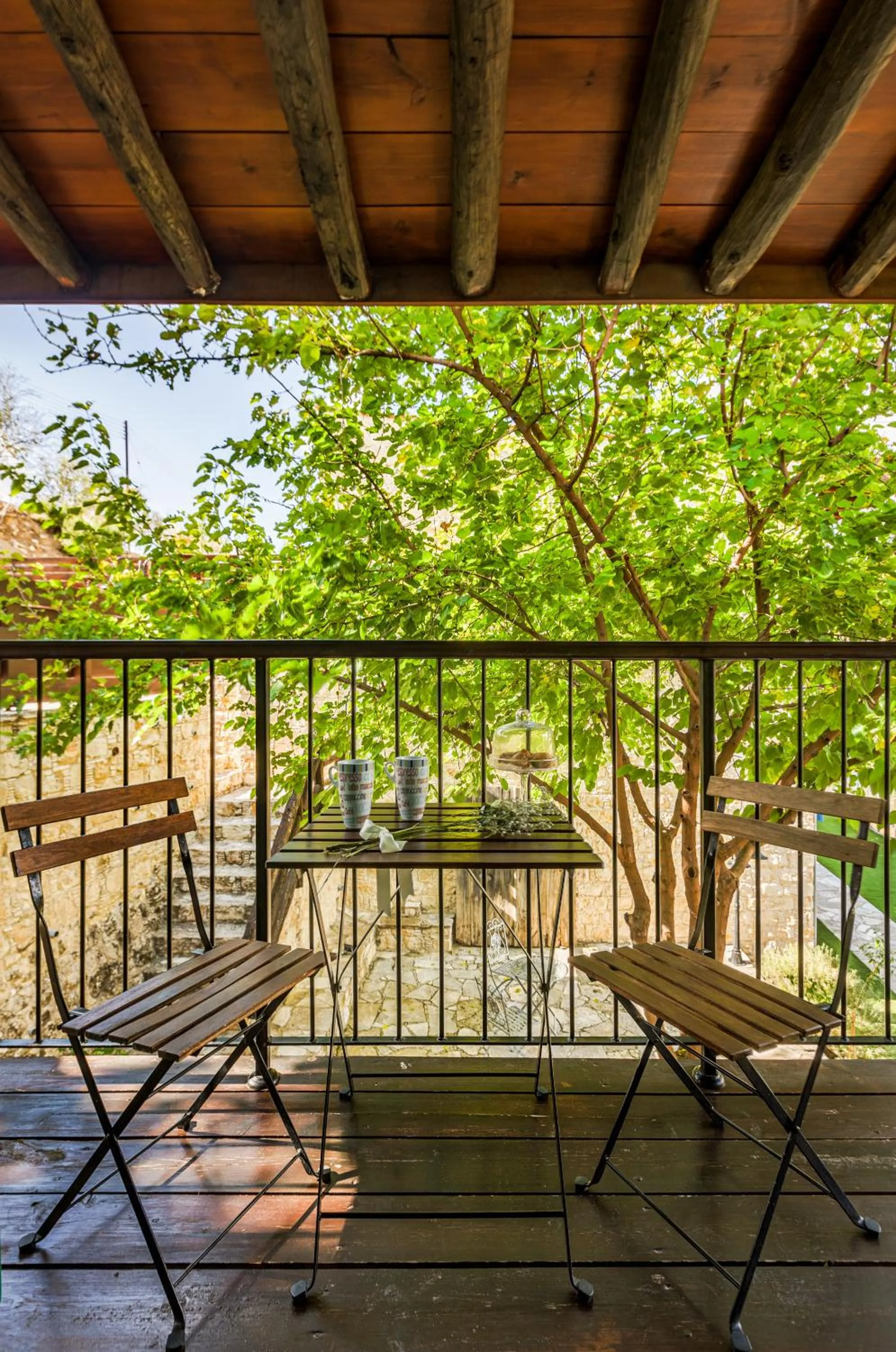 Patio in Oinoessa Traditional Boutique Guest Houses