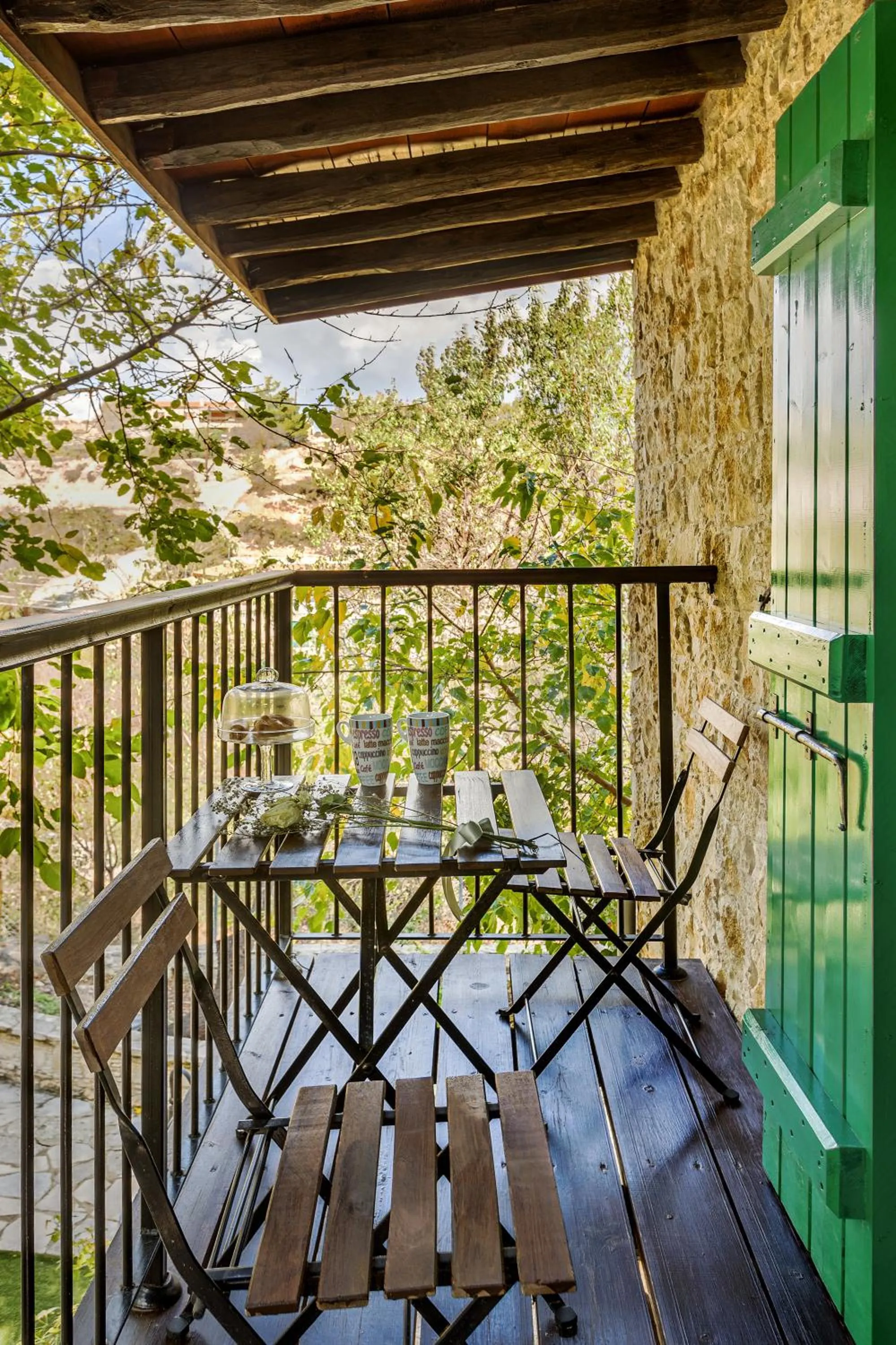 Patio in Oinoessa Traditional Boutique Guest Houses