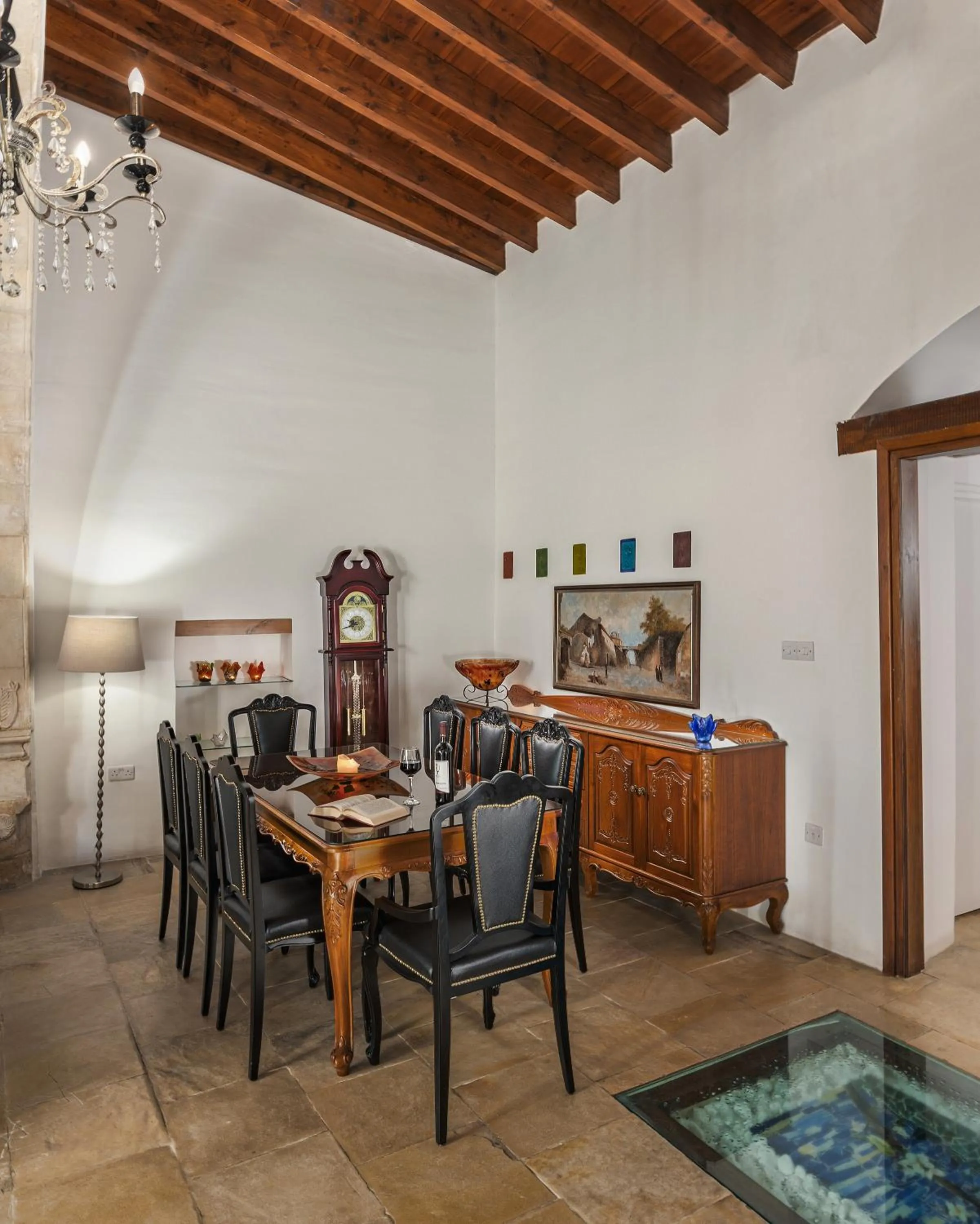 Living room in Oinoessa Traditional Boutique Guest Houses