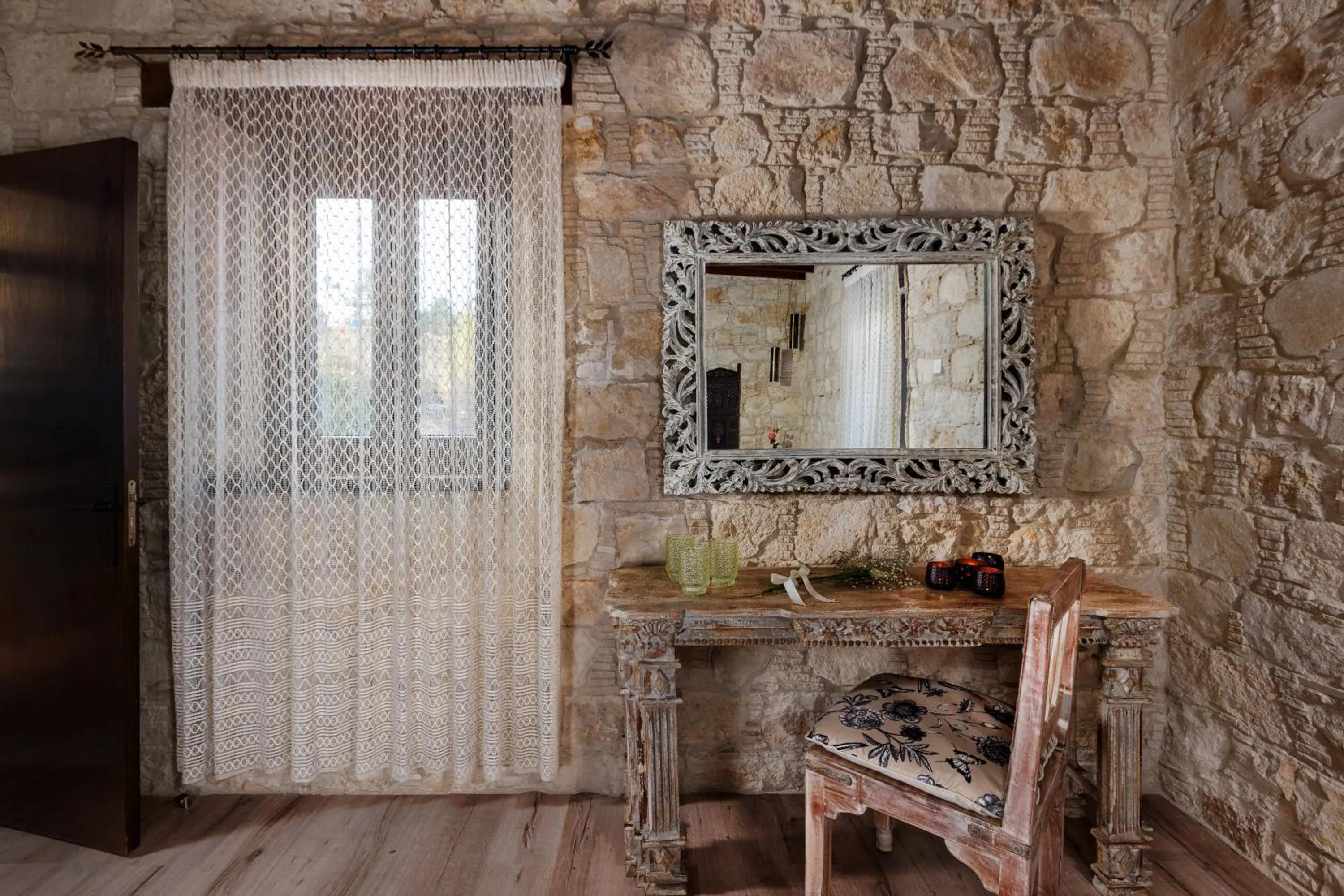 Bedroom in Oinoessa Traditional Boutique Guest Houses