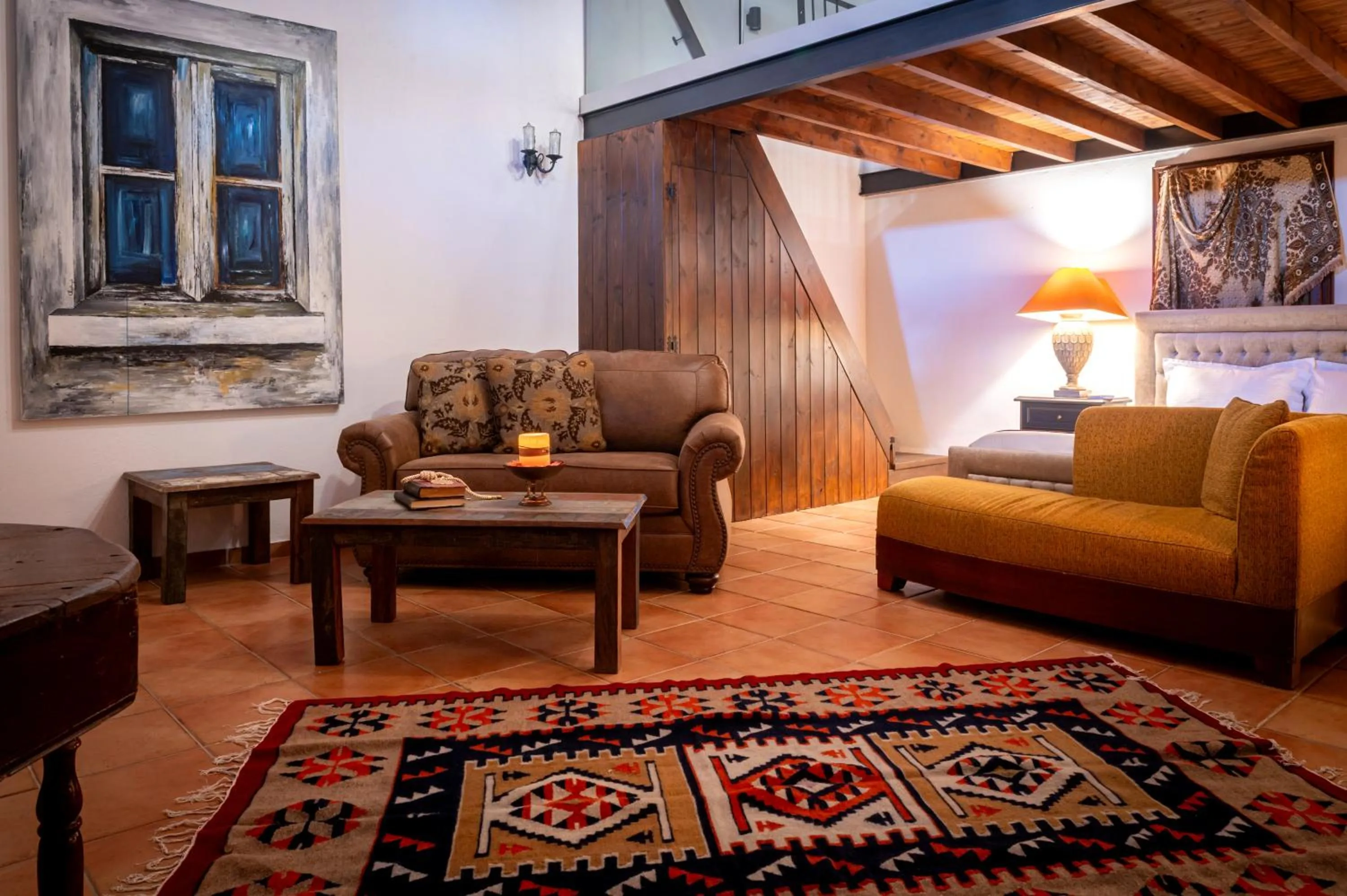 Living room in Oinoessa Traditional Boutique Guest Houses