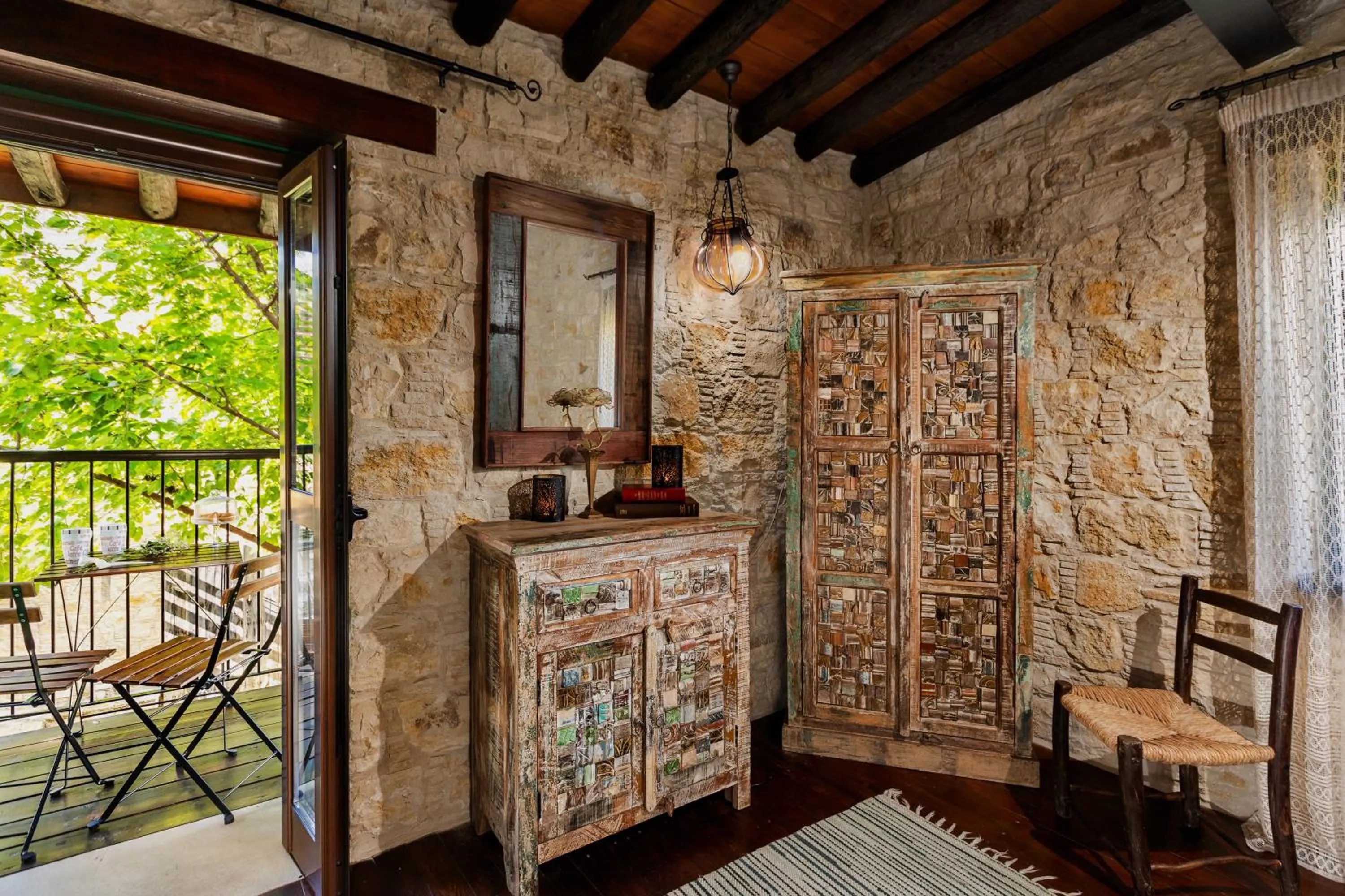 Bedroom in Oinoessa Traditional Boutique Guest Houses