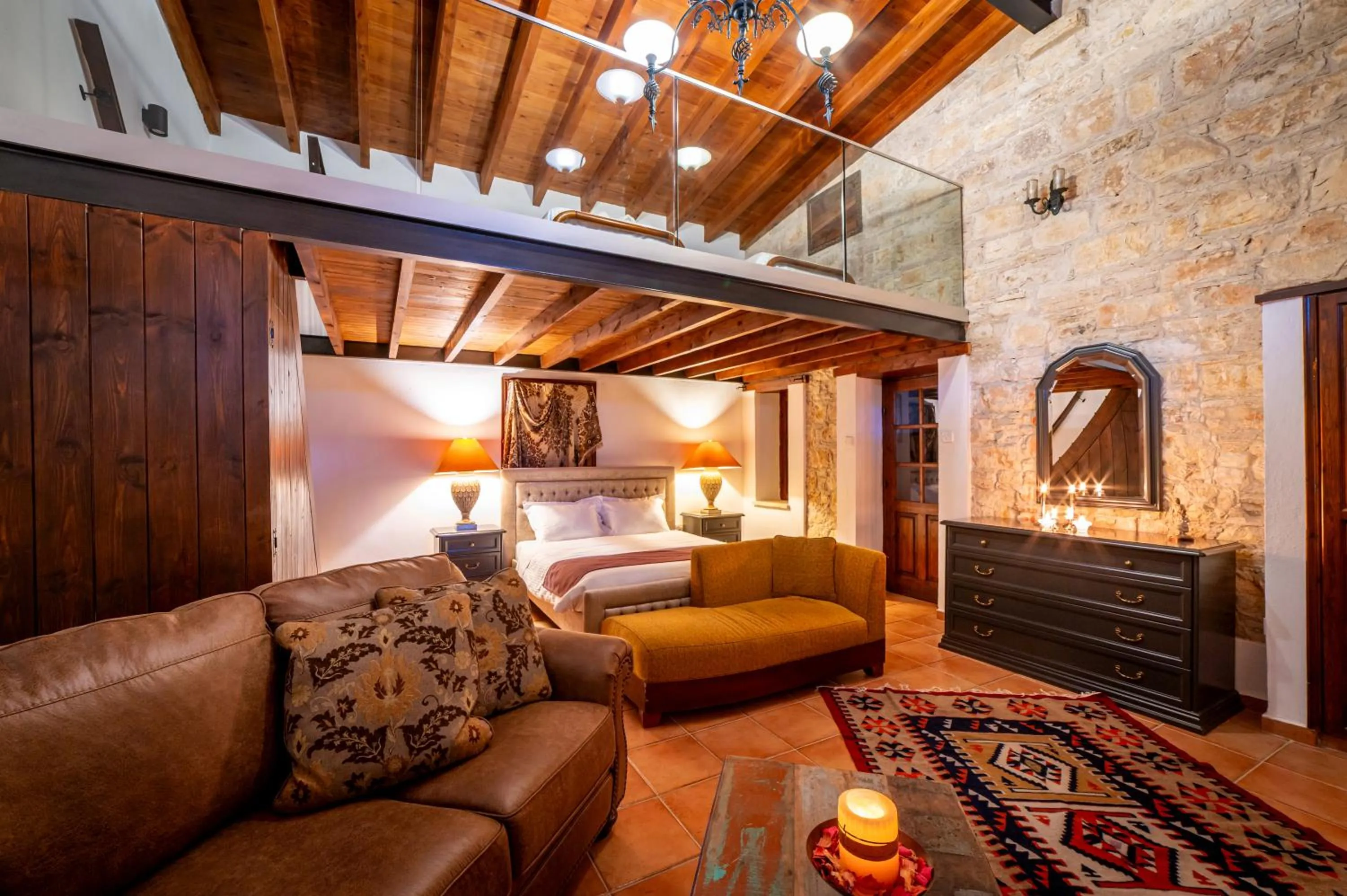 Bedroom, Bed in Oinoessa Traditional Boutique Guest Houses