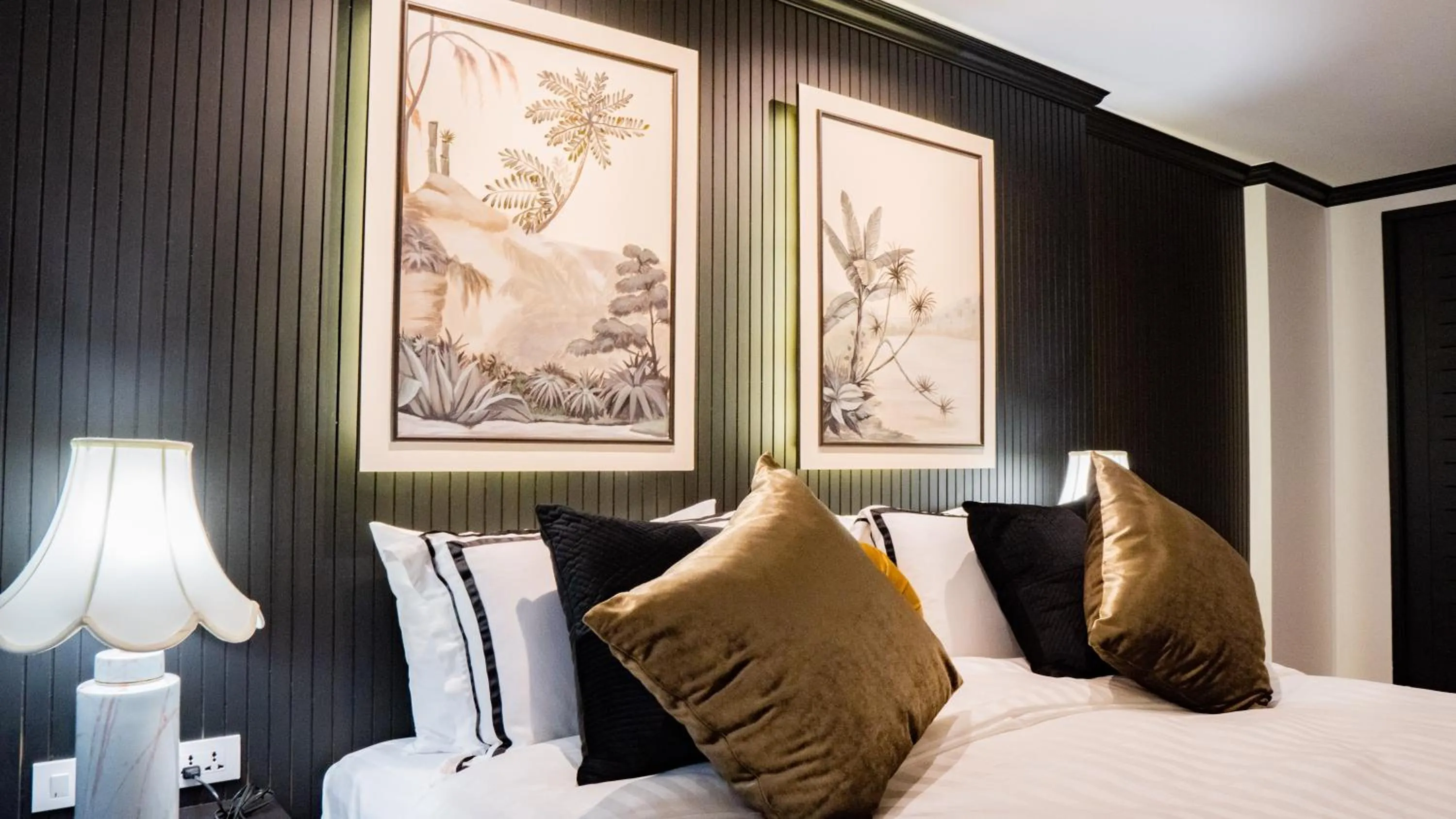 Bed in BAAN 125 STAY Phuket