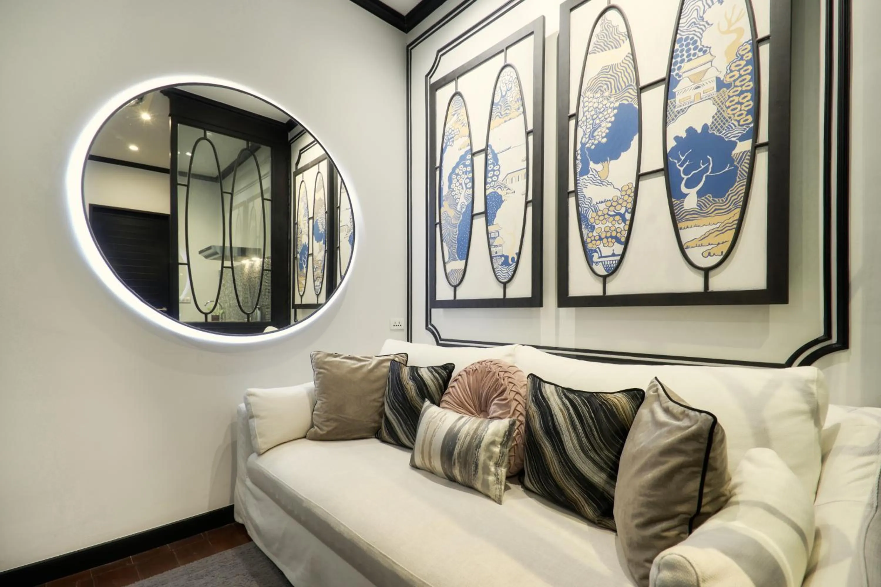 Living room in BAAN 125 STAY Phuket