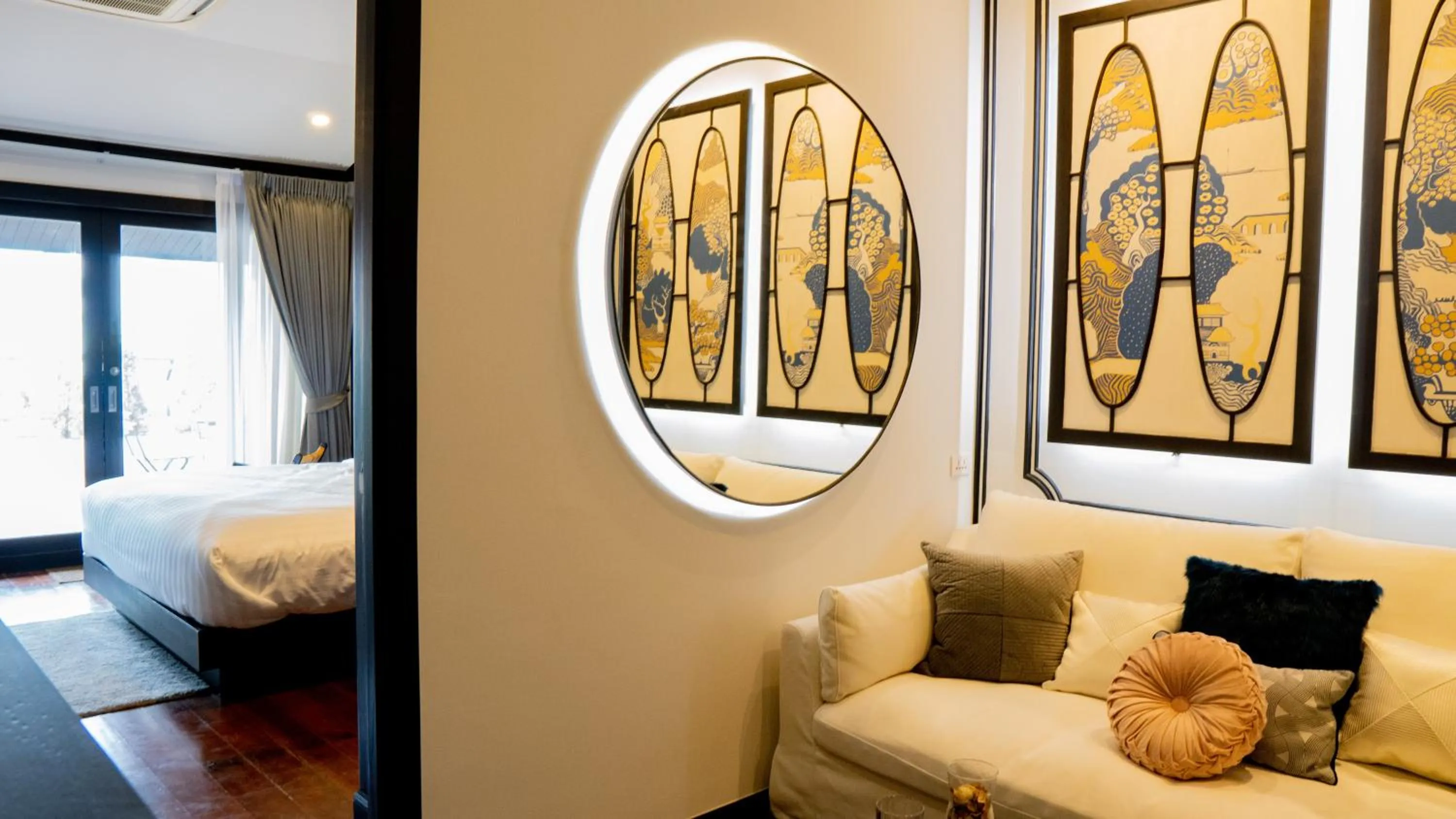 Photo of the whole room, Bed in BAAN 125 STAY Phuket