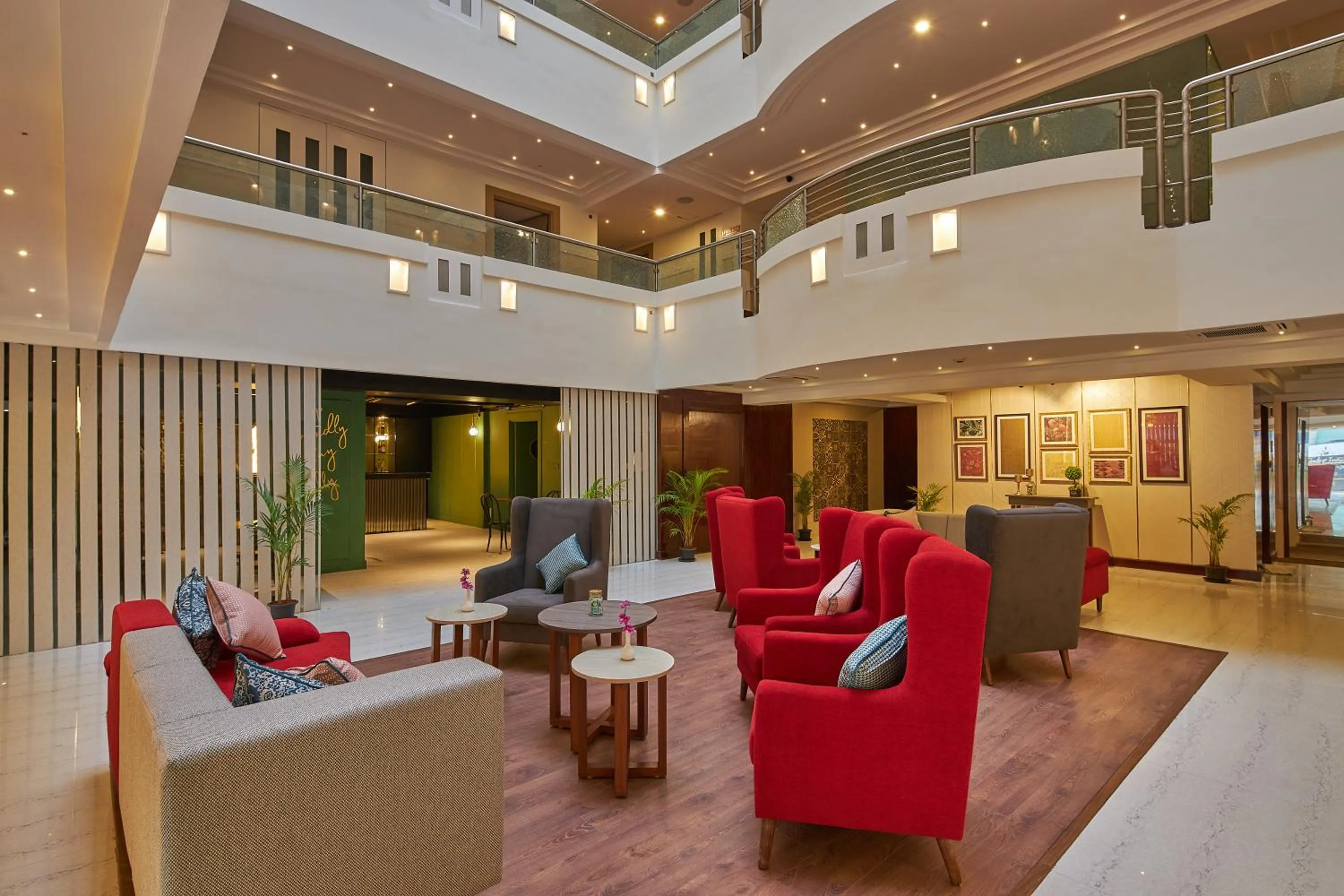 Seating area in Tulip Inn Koramangala Bangalore