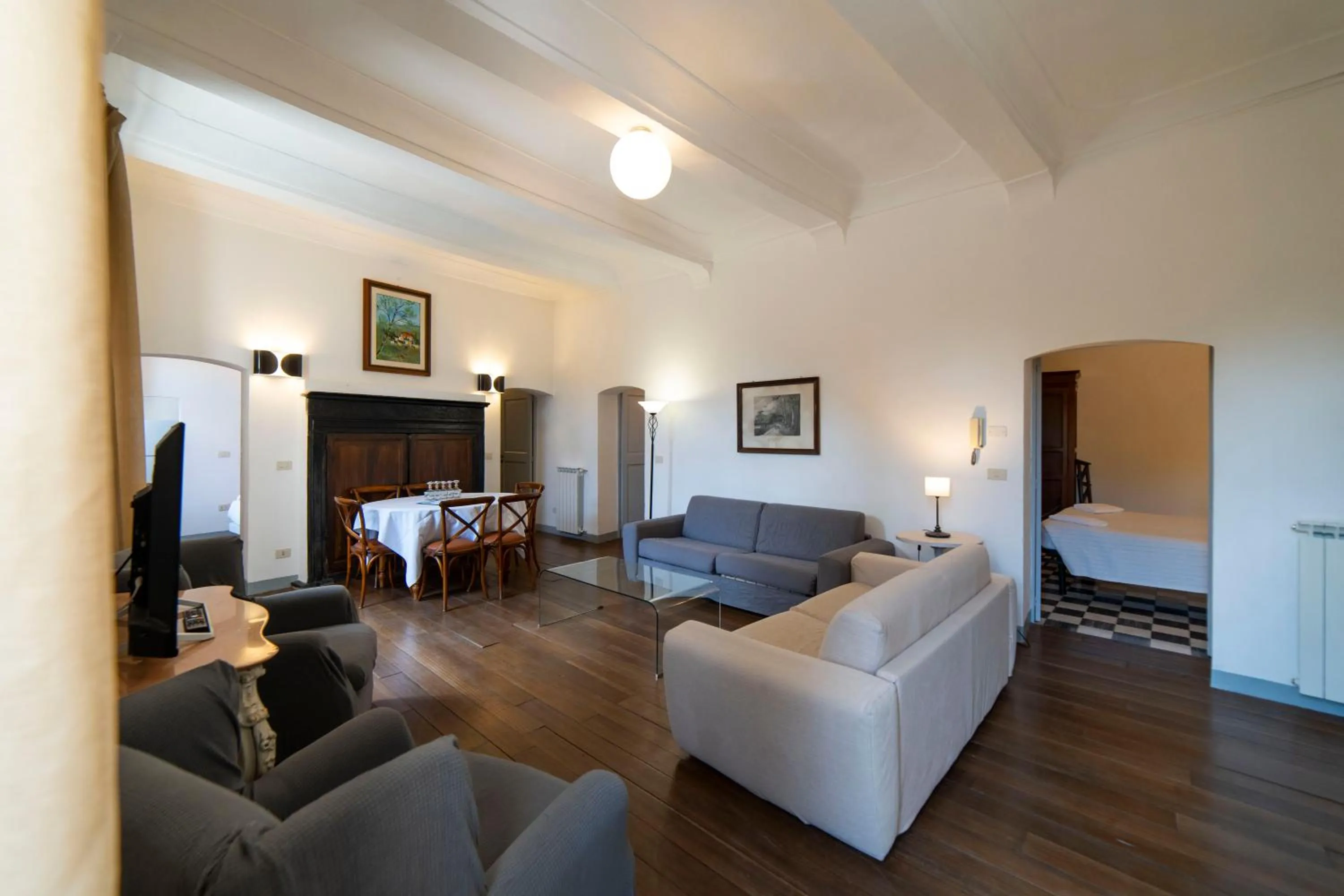 Living room in Ca di Ni