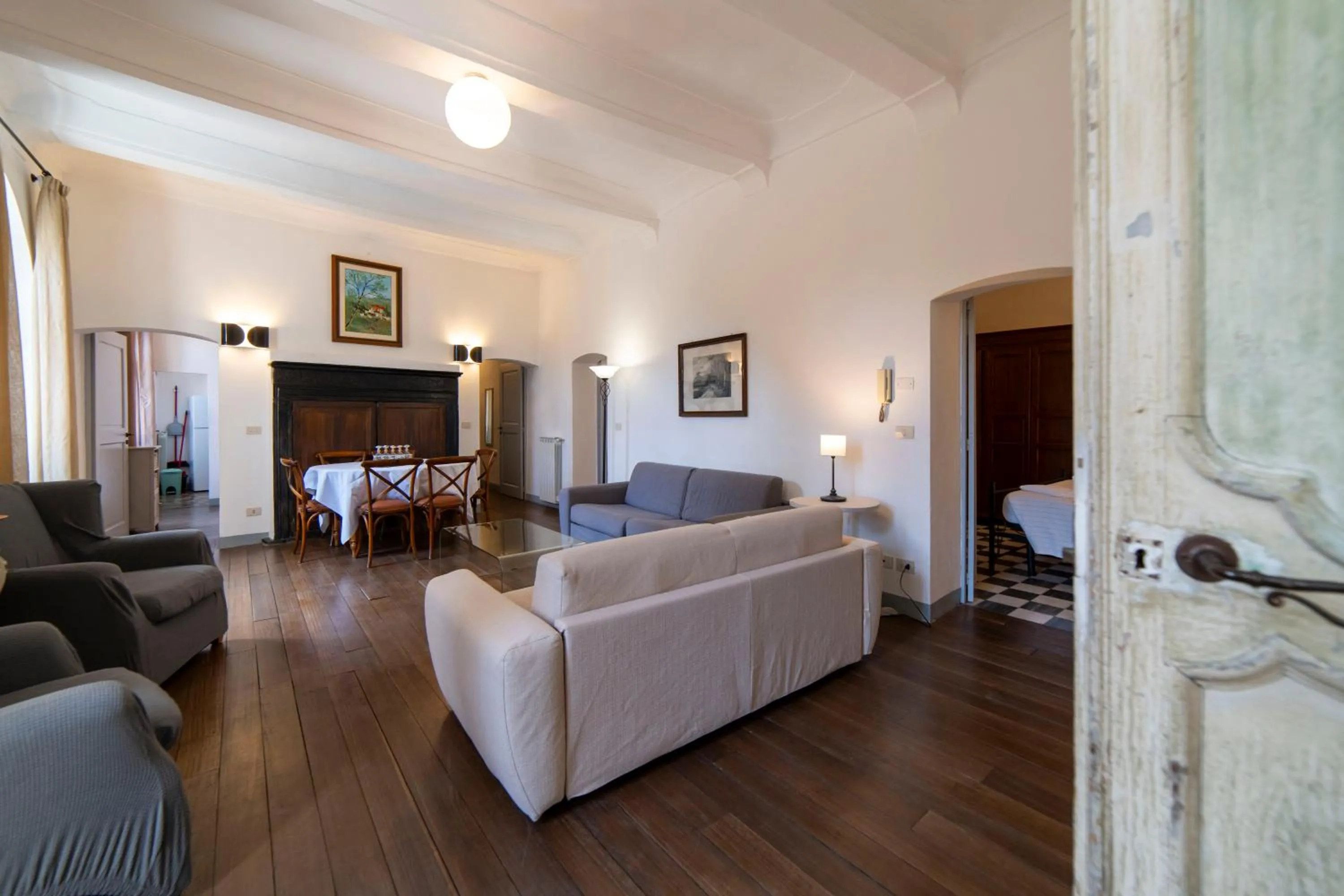 Living room in Ca di Ni