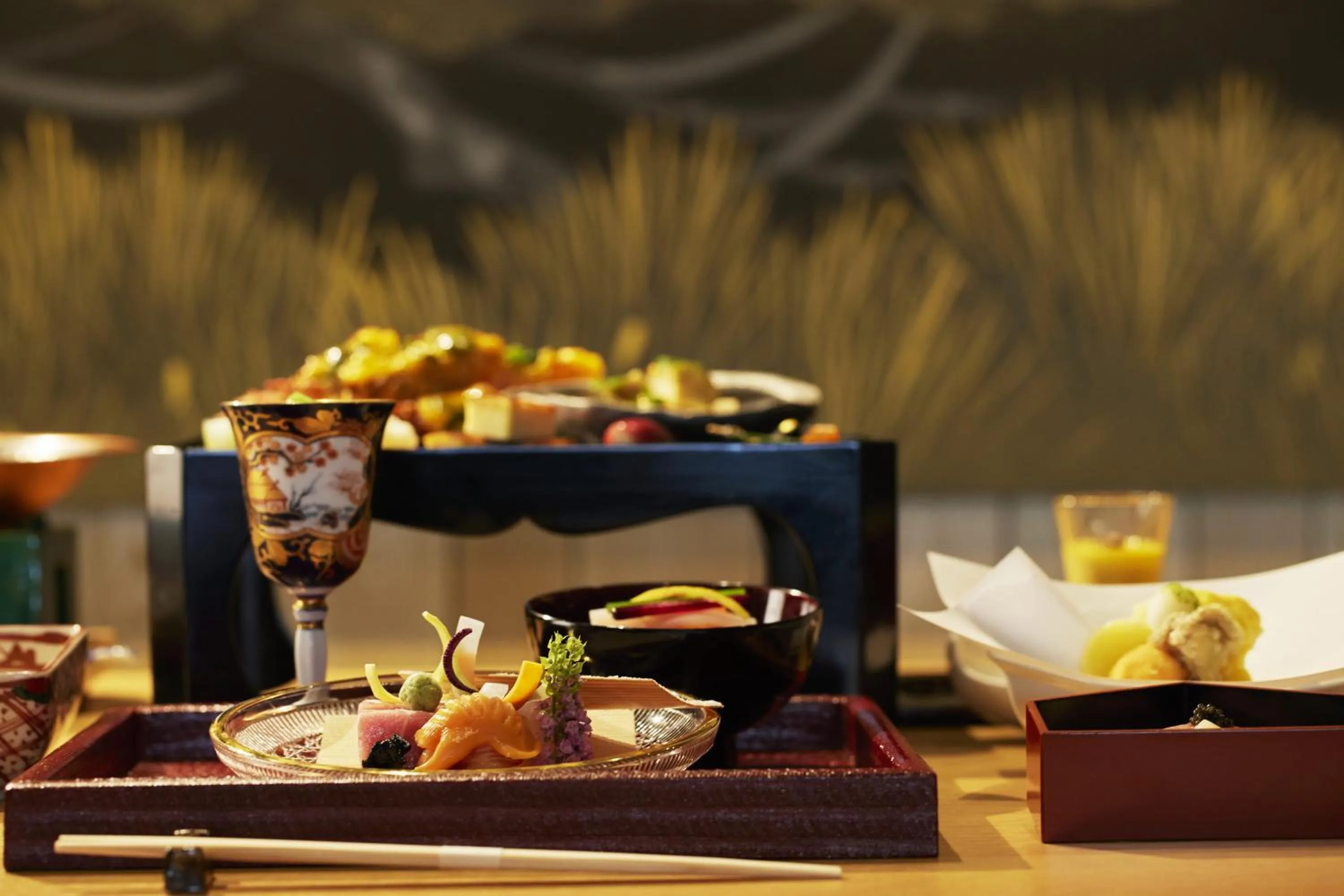 Dinner in Waqoo Naritasanmonzen