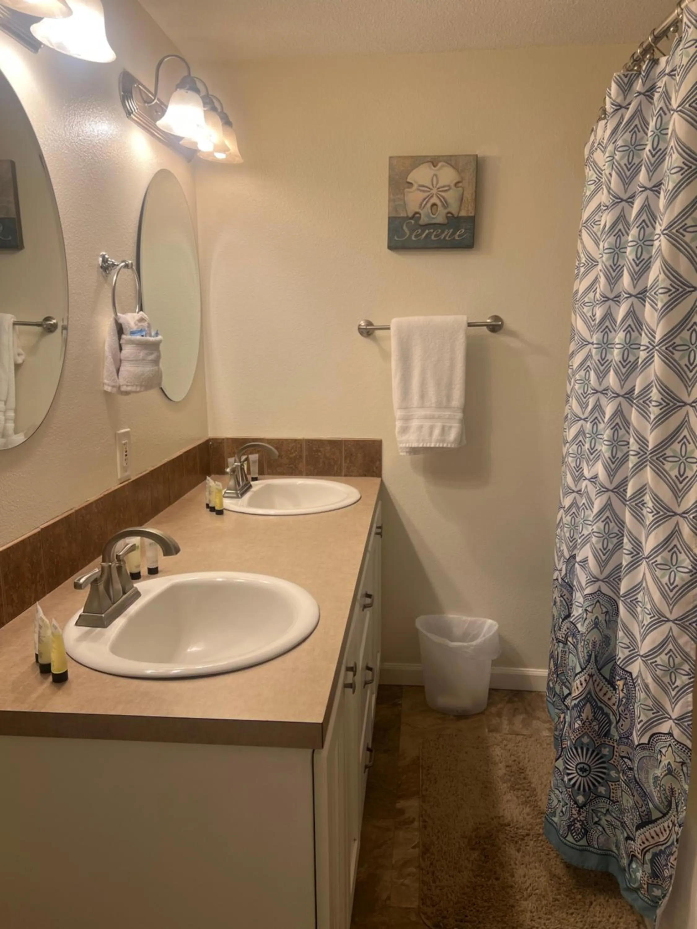 Bathroom in Serene Cottage in the Woods