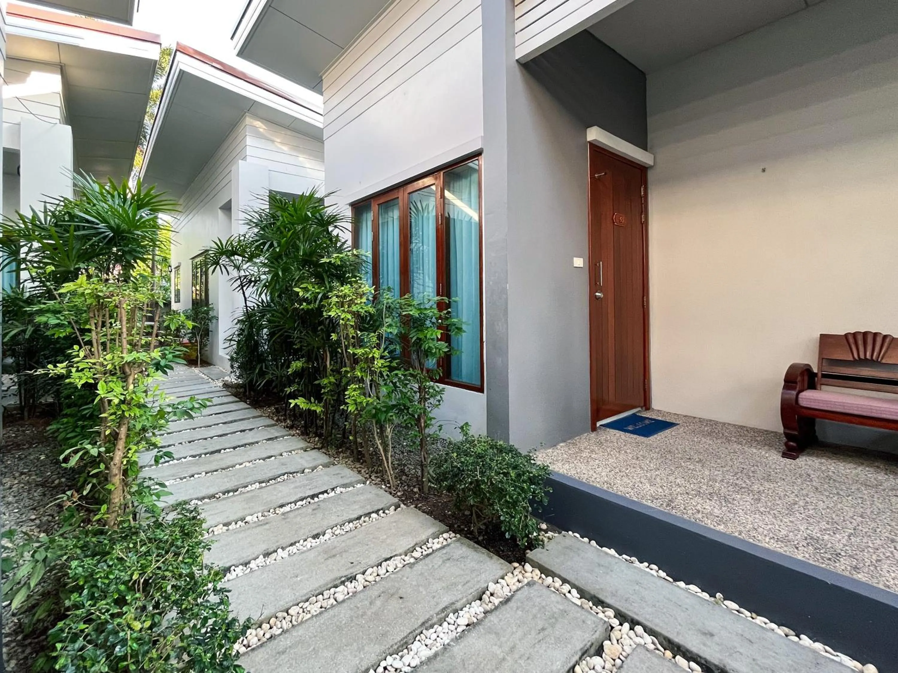 Garden view in Purepamvillage