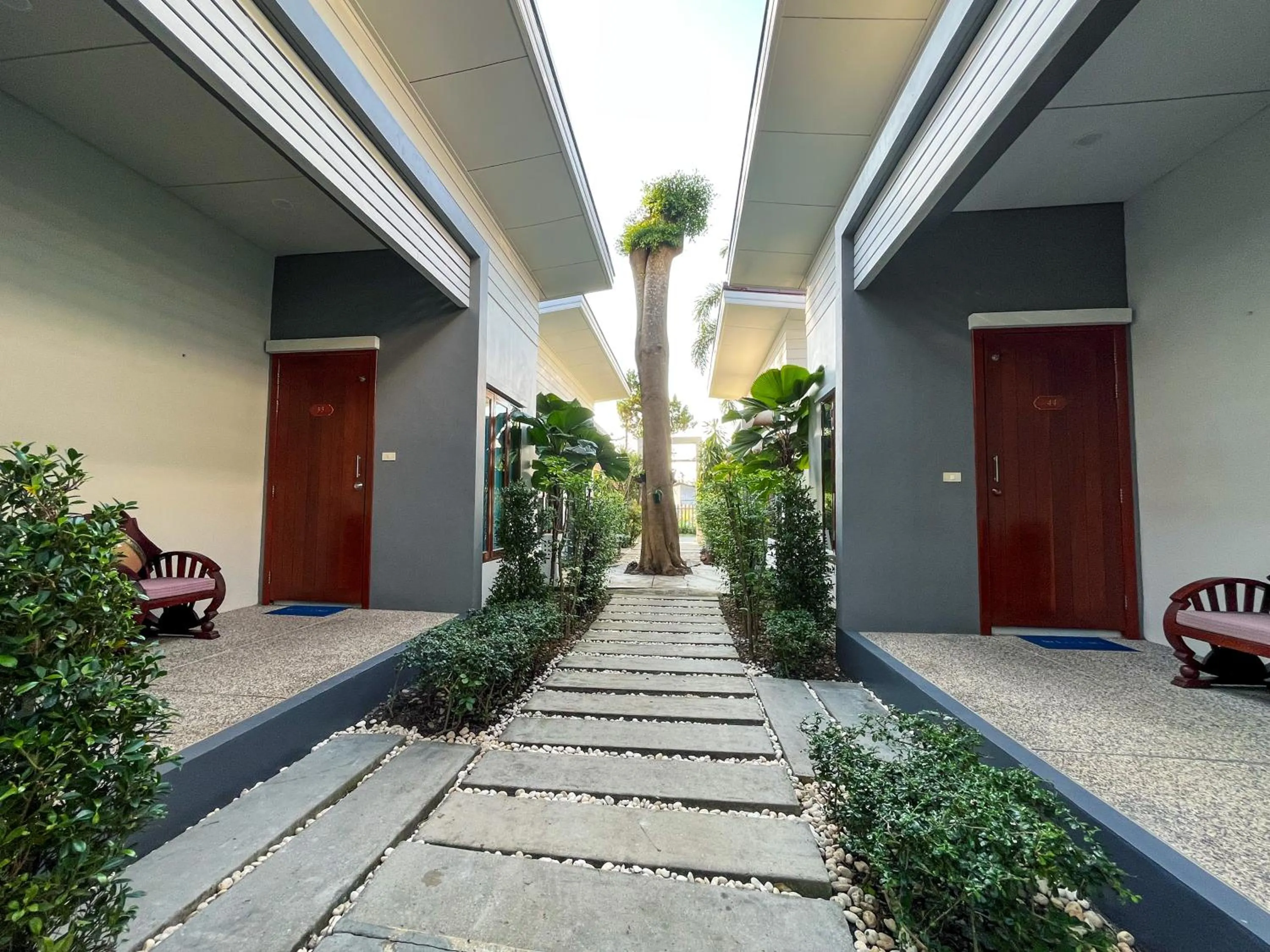 Garden in Purepamvillage