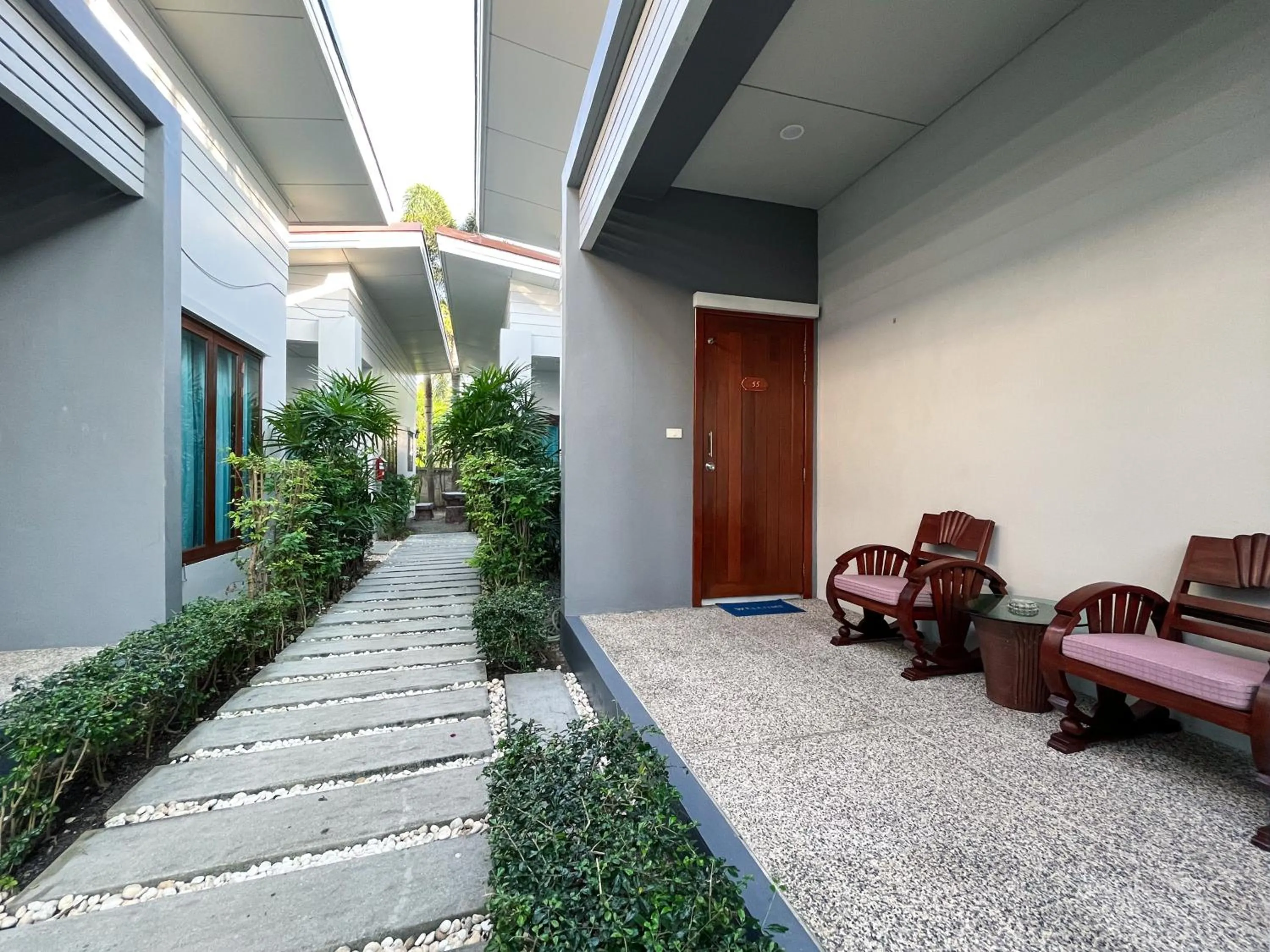 Garden in Purepamvillage