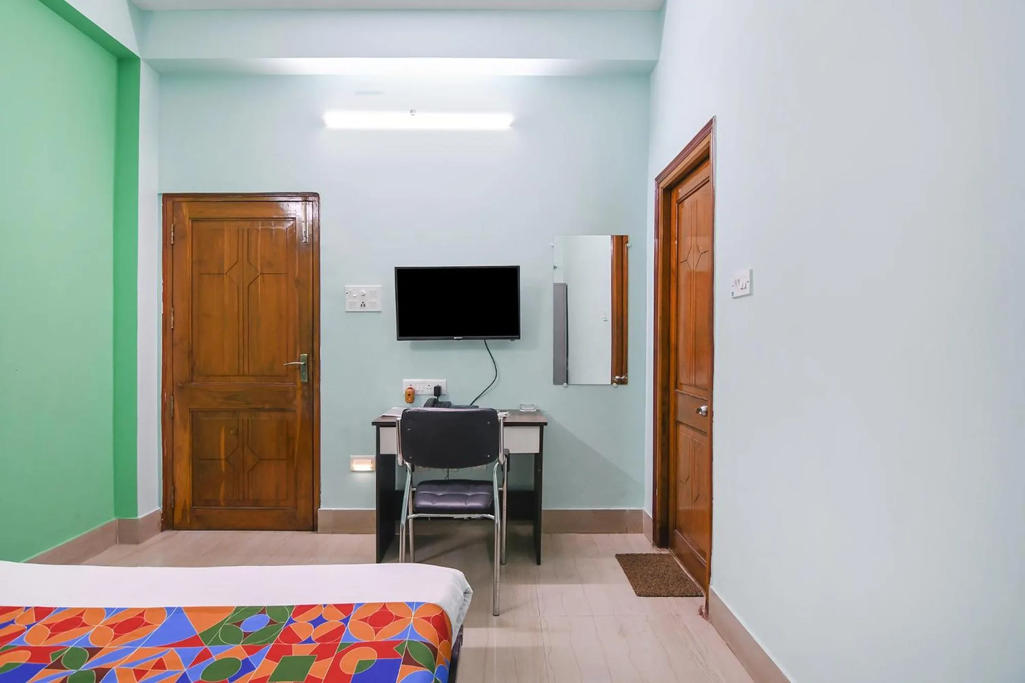 Bed in FabHotel Vicky