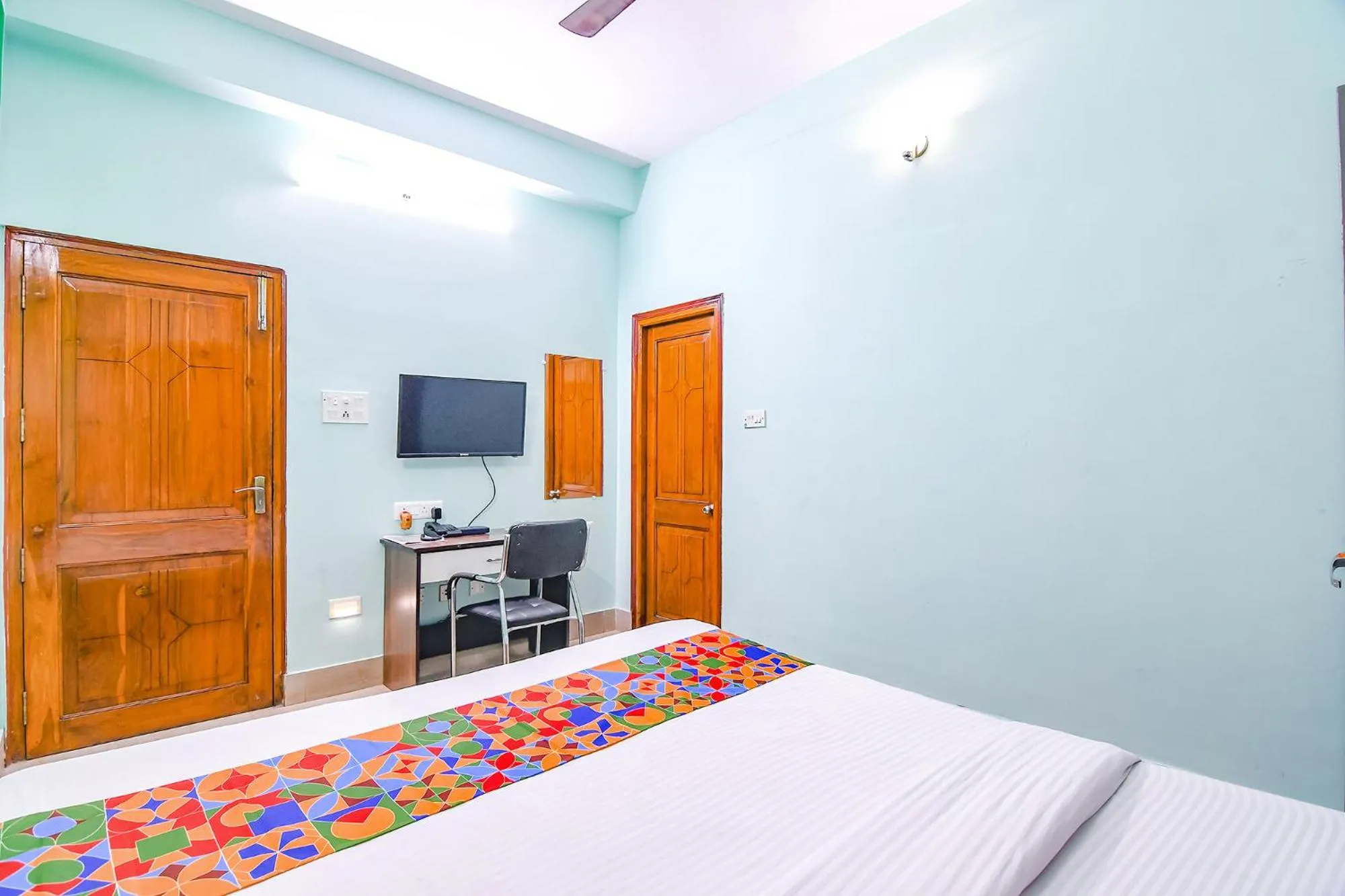 Bed in FabHotel Vicky