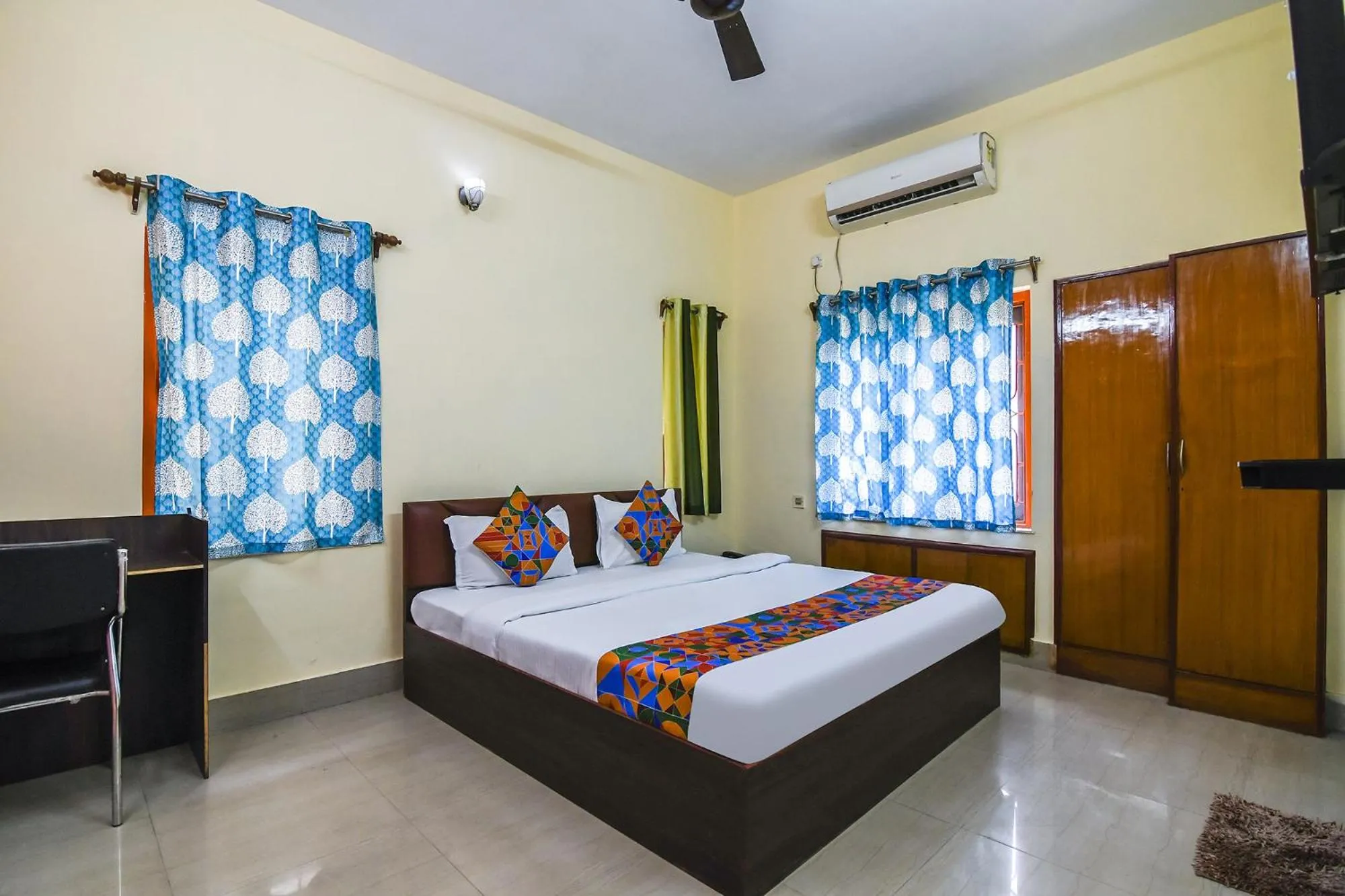 Bed in FabHotel Vicky