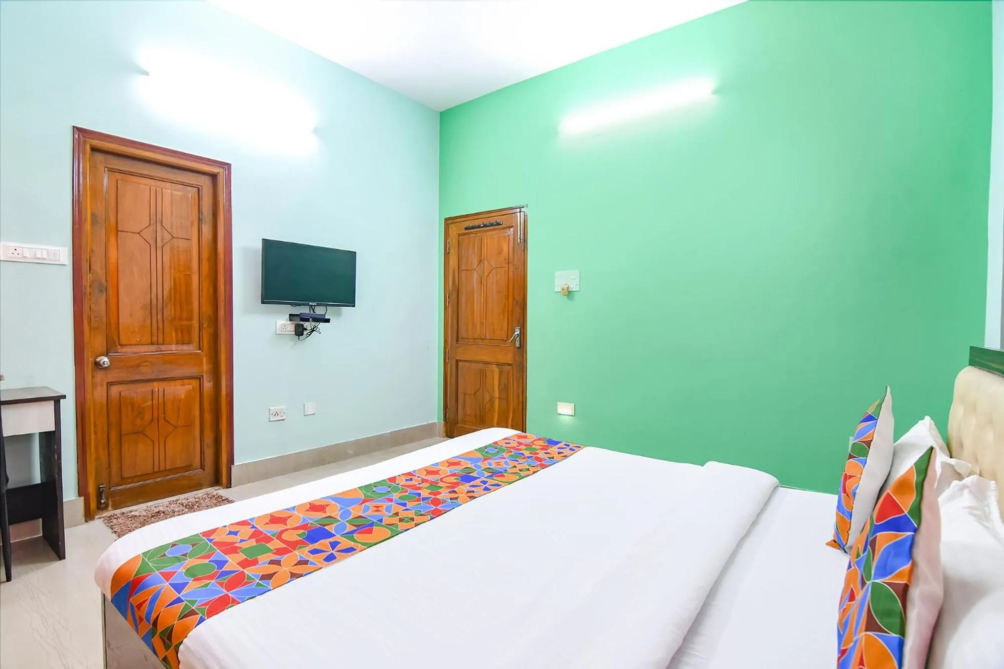 Bed in FabHotel Vicky