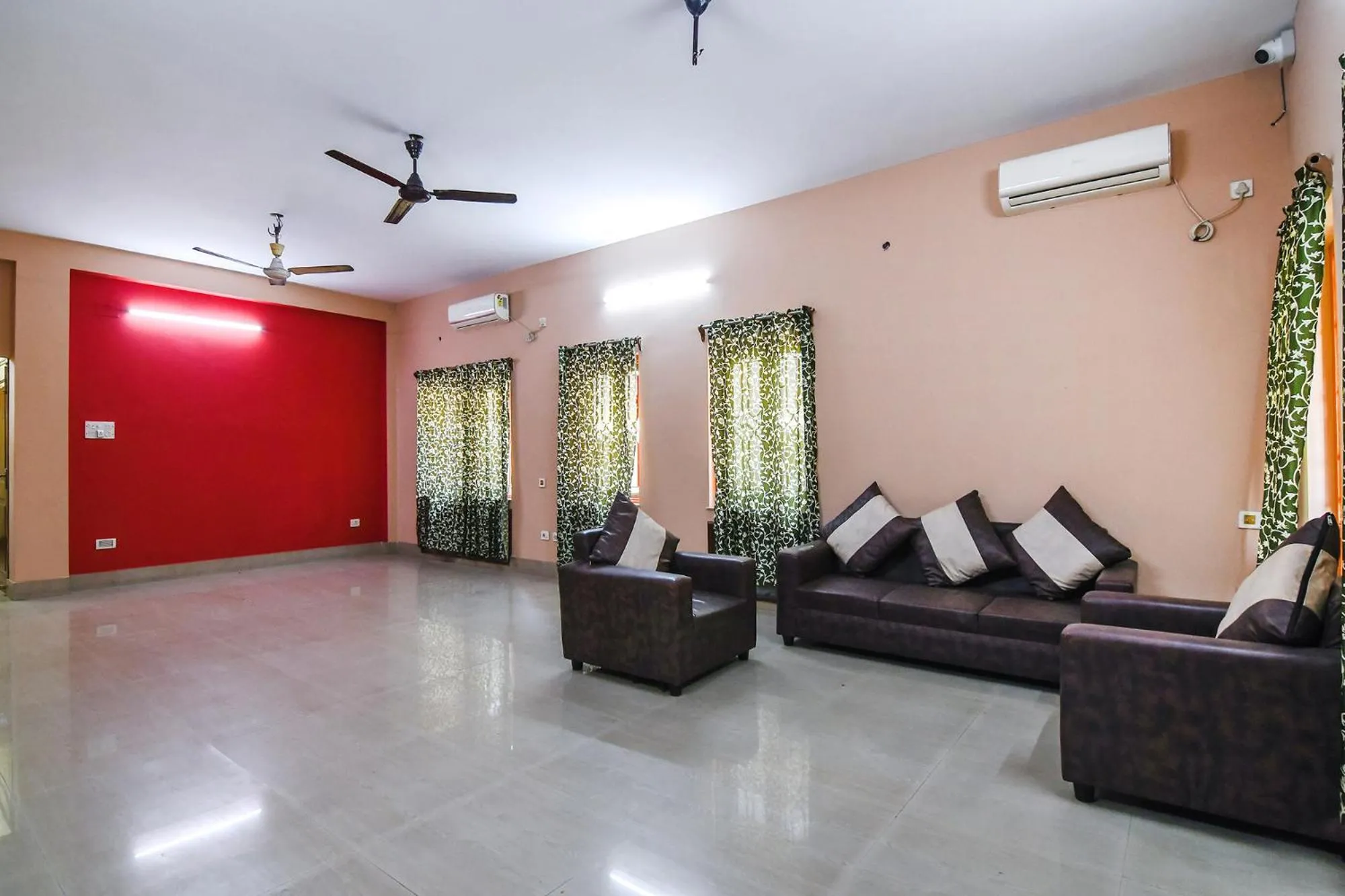 Seating area in FabHotel Vicky