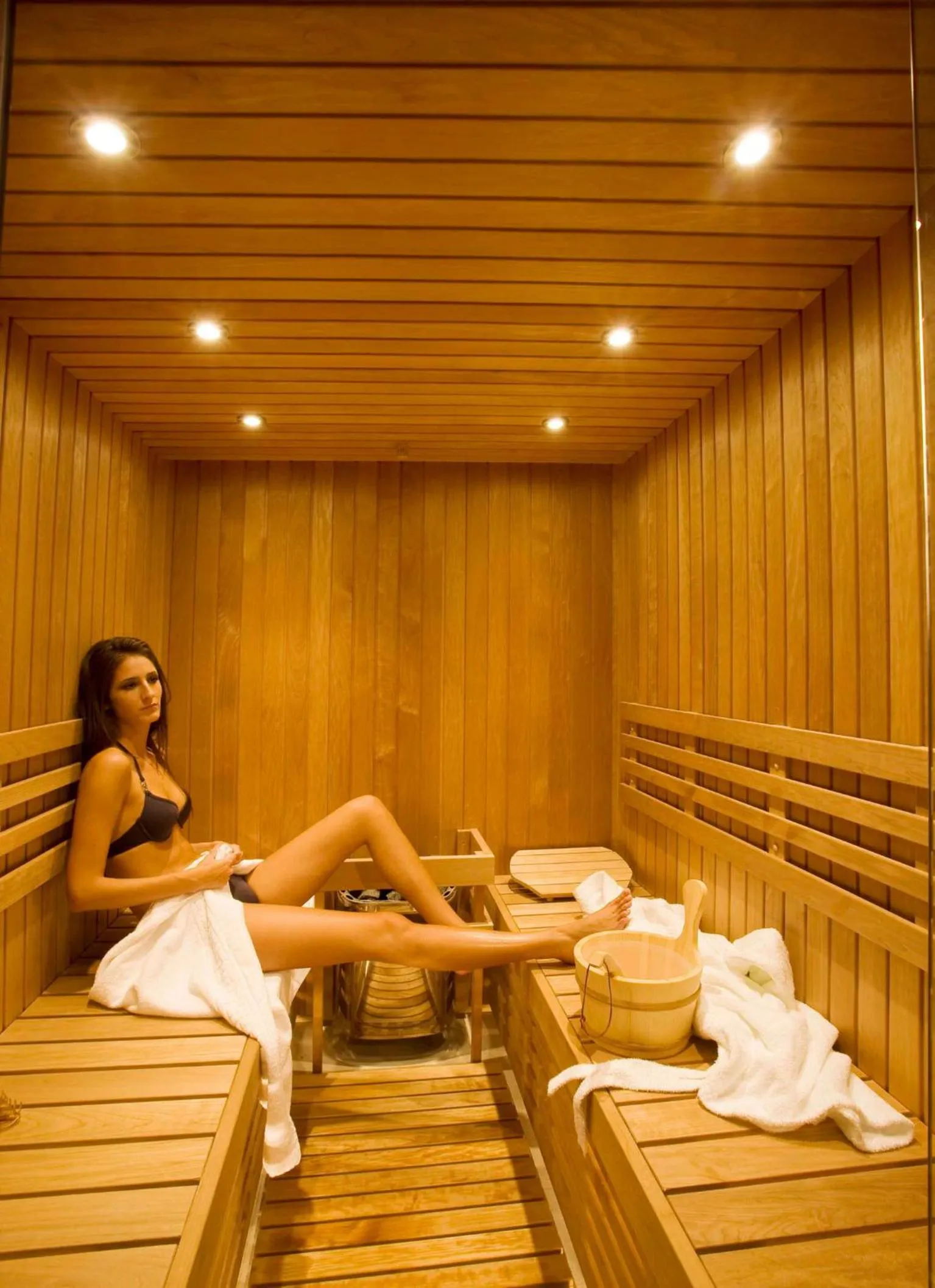 Sauna in Hotel Miramare