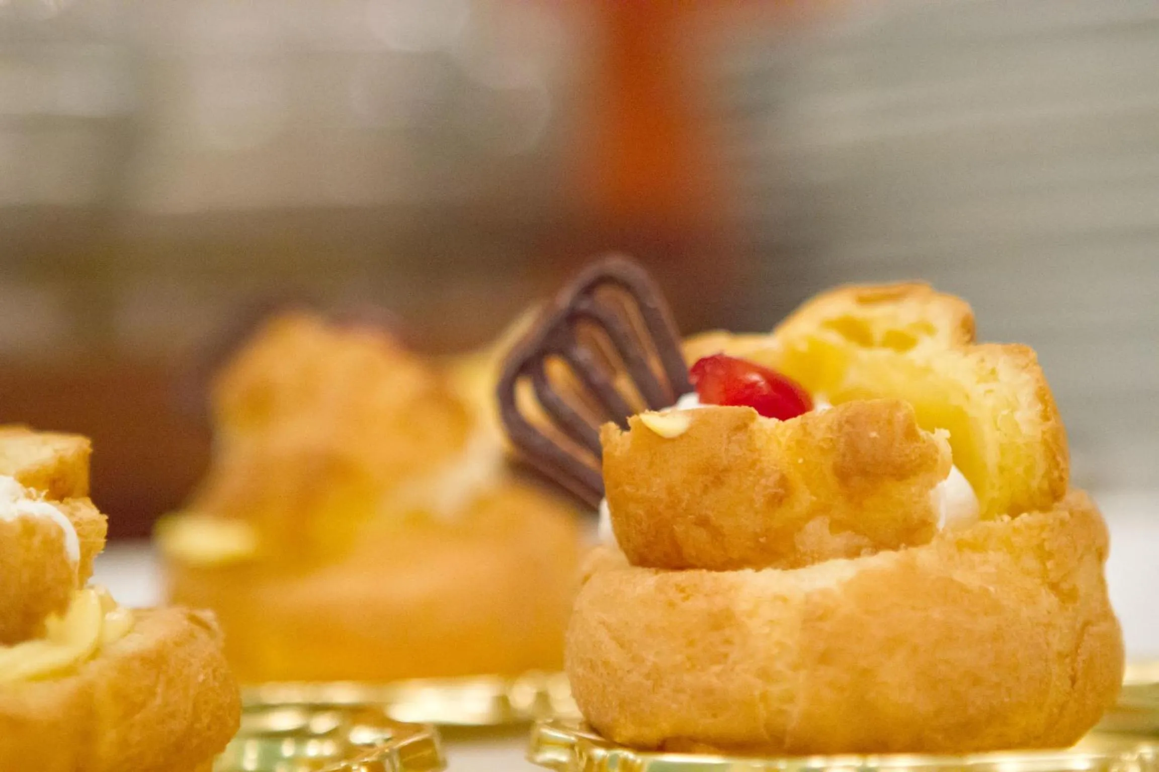 Continental breakfast in Hotel Miramare