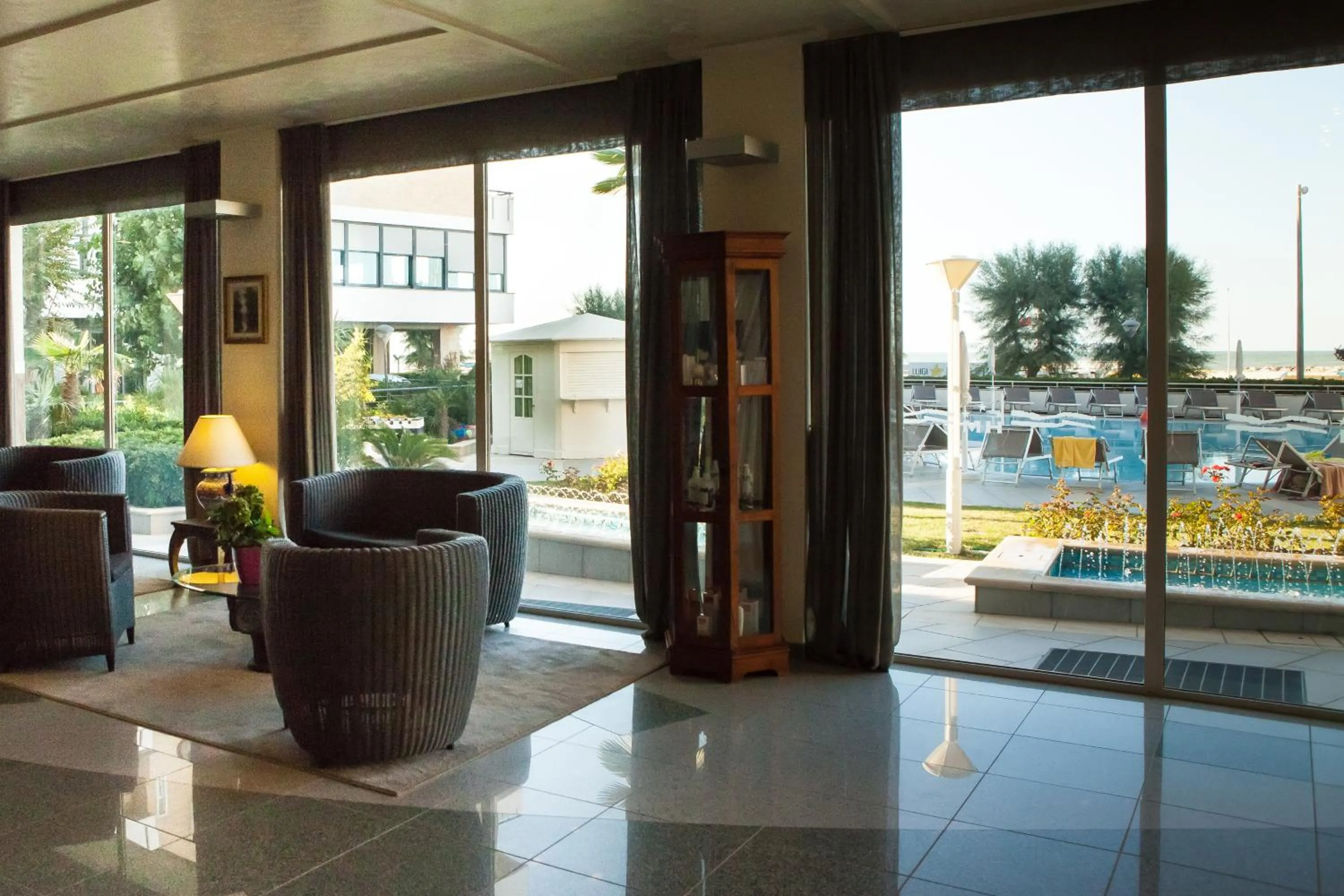 Garden in Hotel Miramare