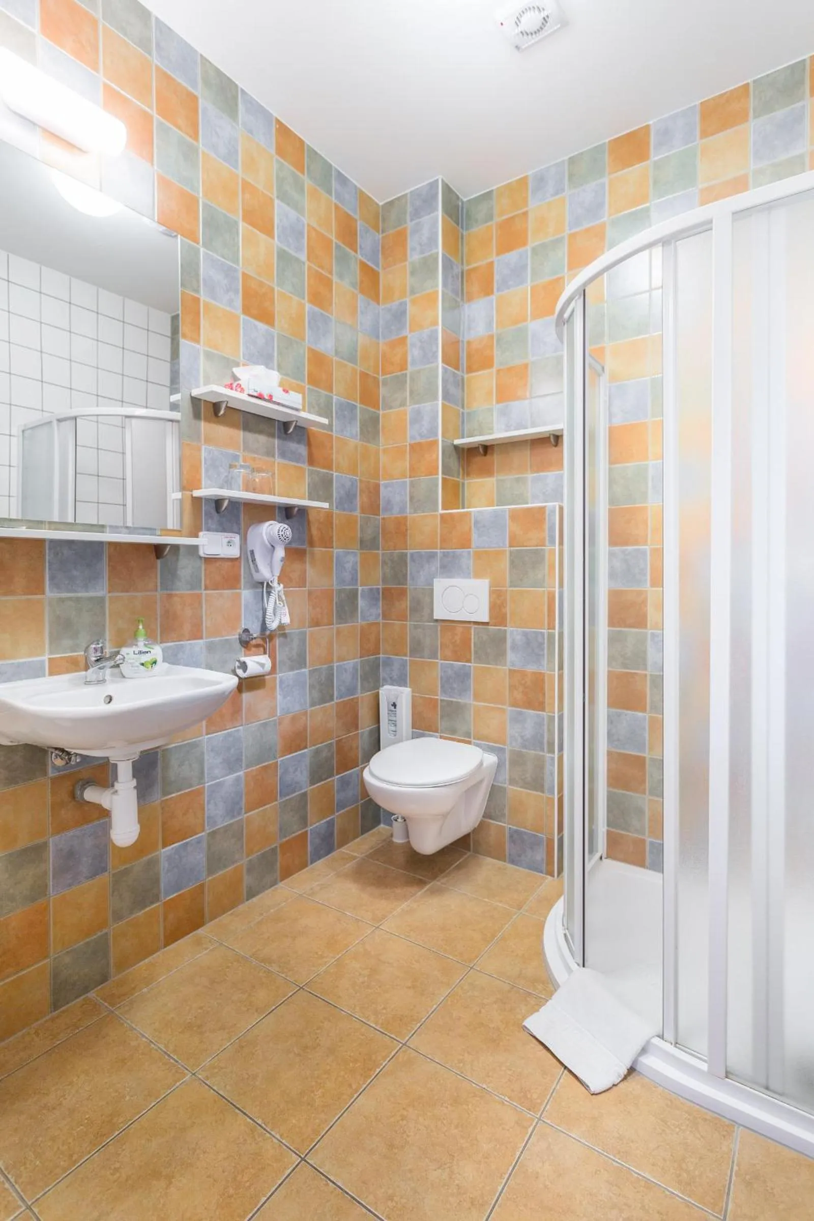 Shower in Penzion a vinařství U Vrbů