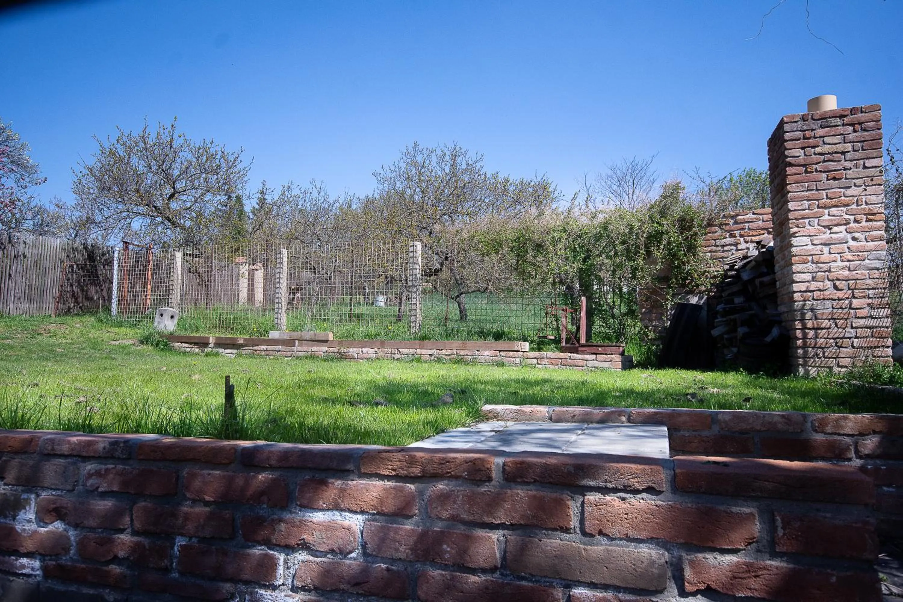 Garden in Penzion a vinařství U Vrbů