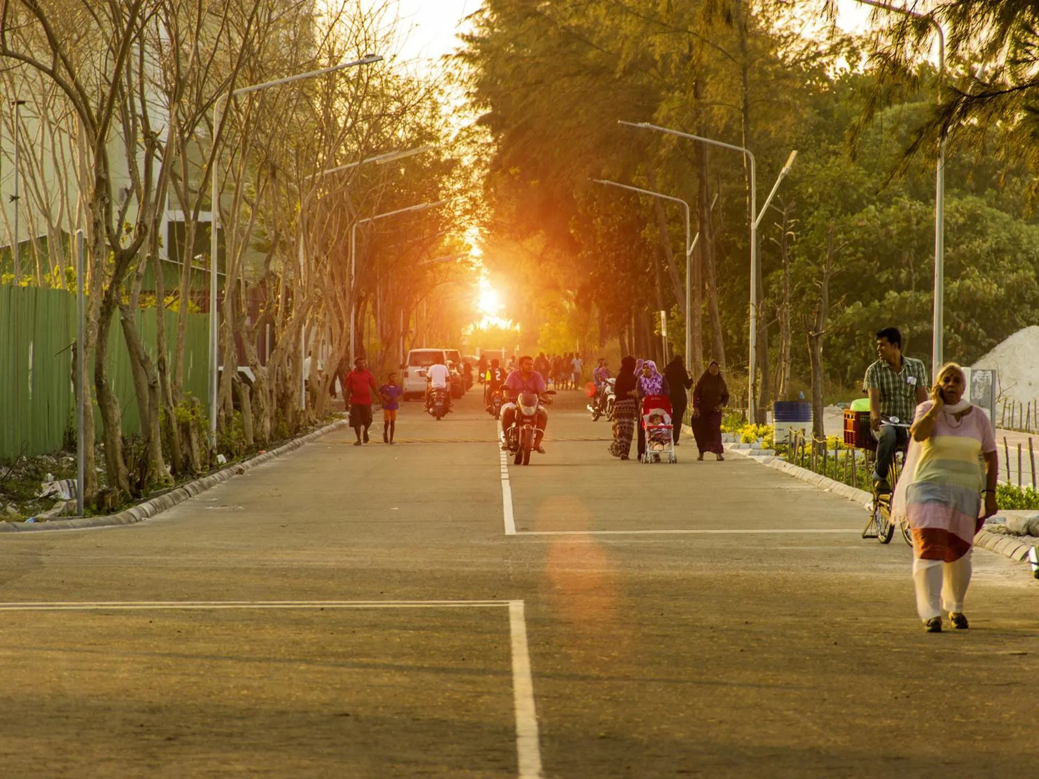 People in Newtown Inn