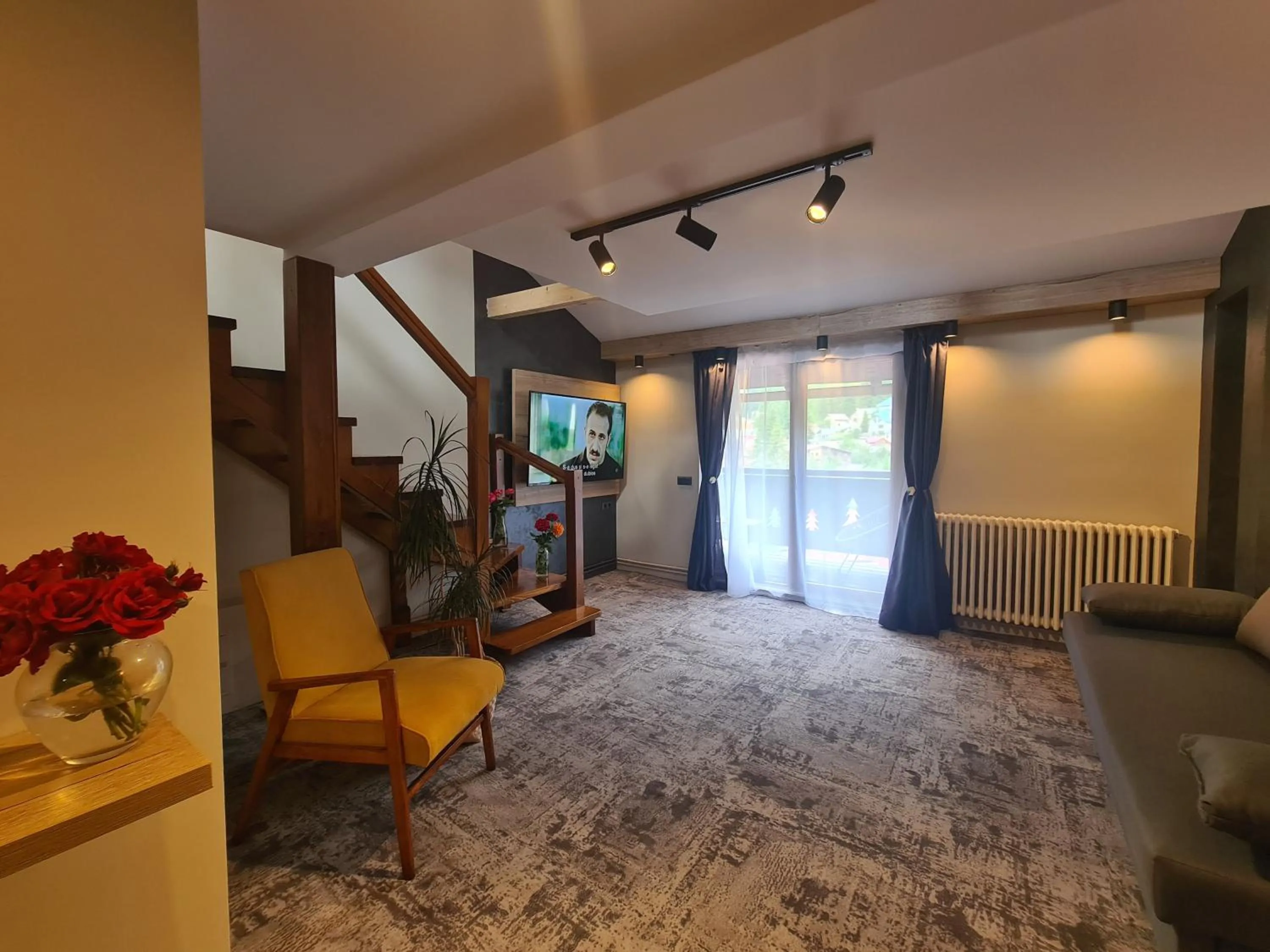 Communal lounge/ TV room in CASA FLORESCU